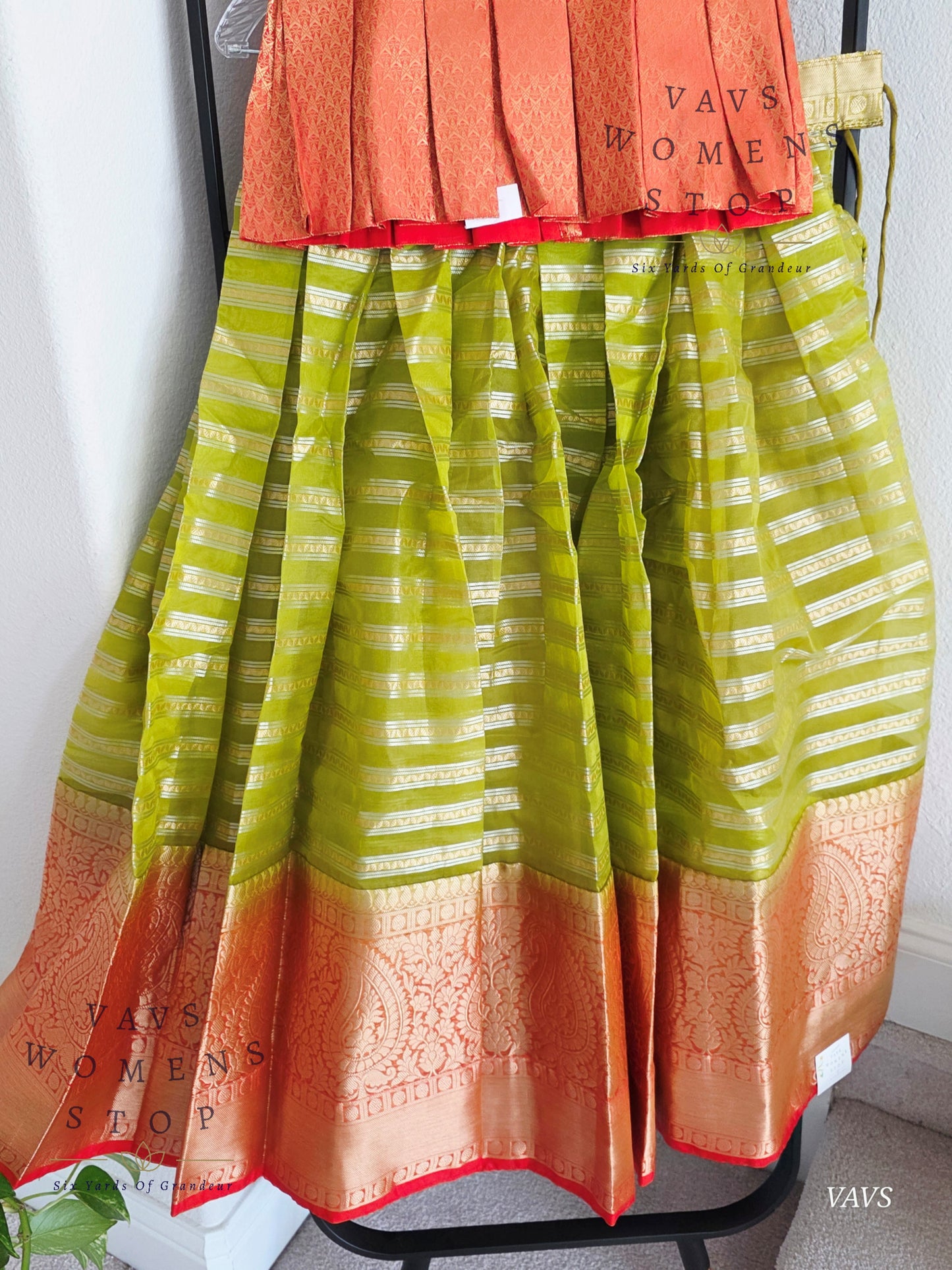 Organza Lehenga Blouse