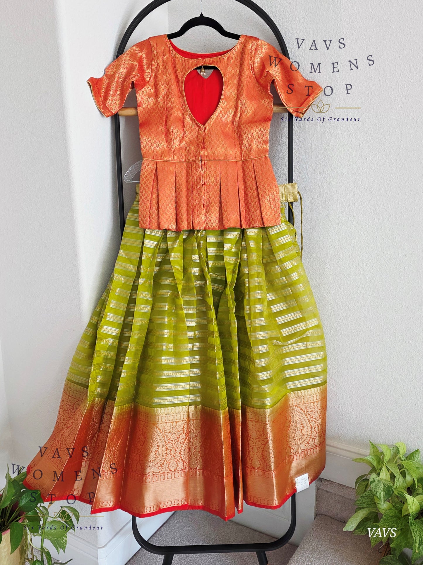 Organza Lehenga Blouse
