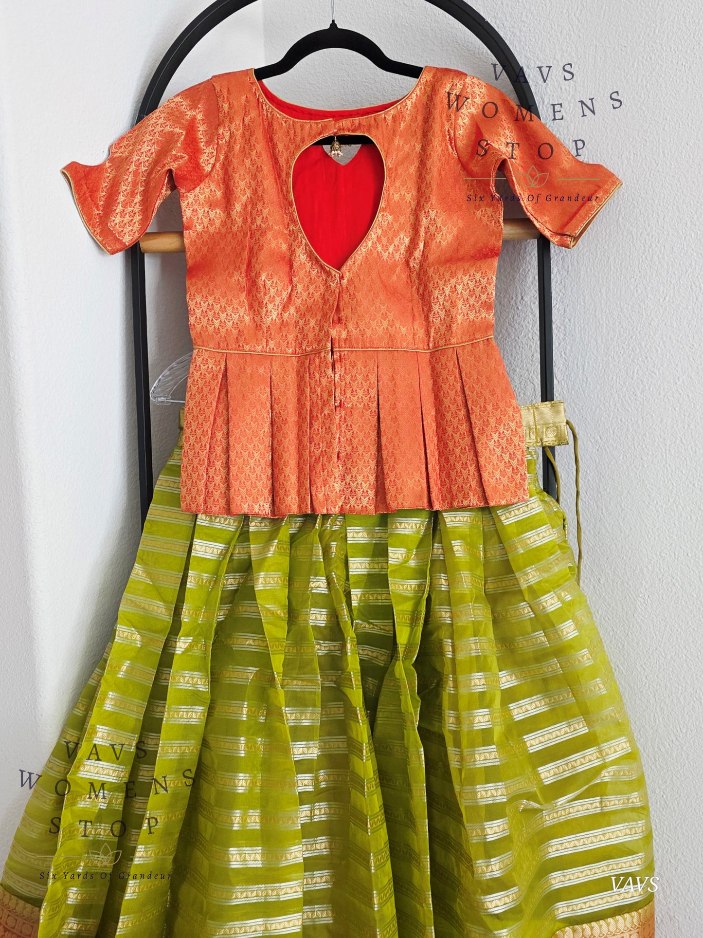 Organza Lehenga Blouse