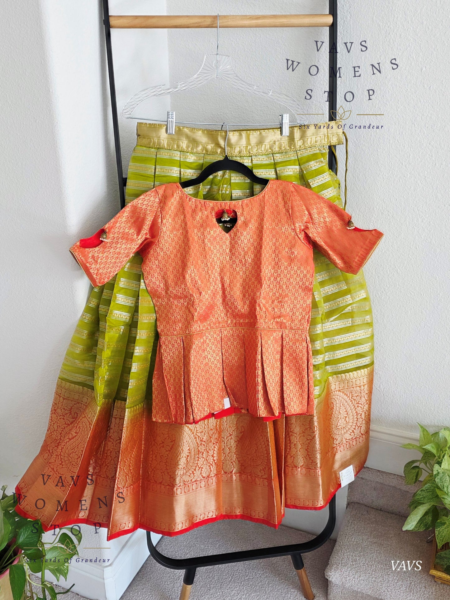 Organza Lehenga Blouse