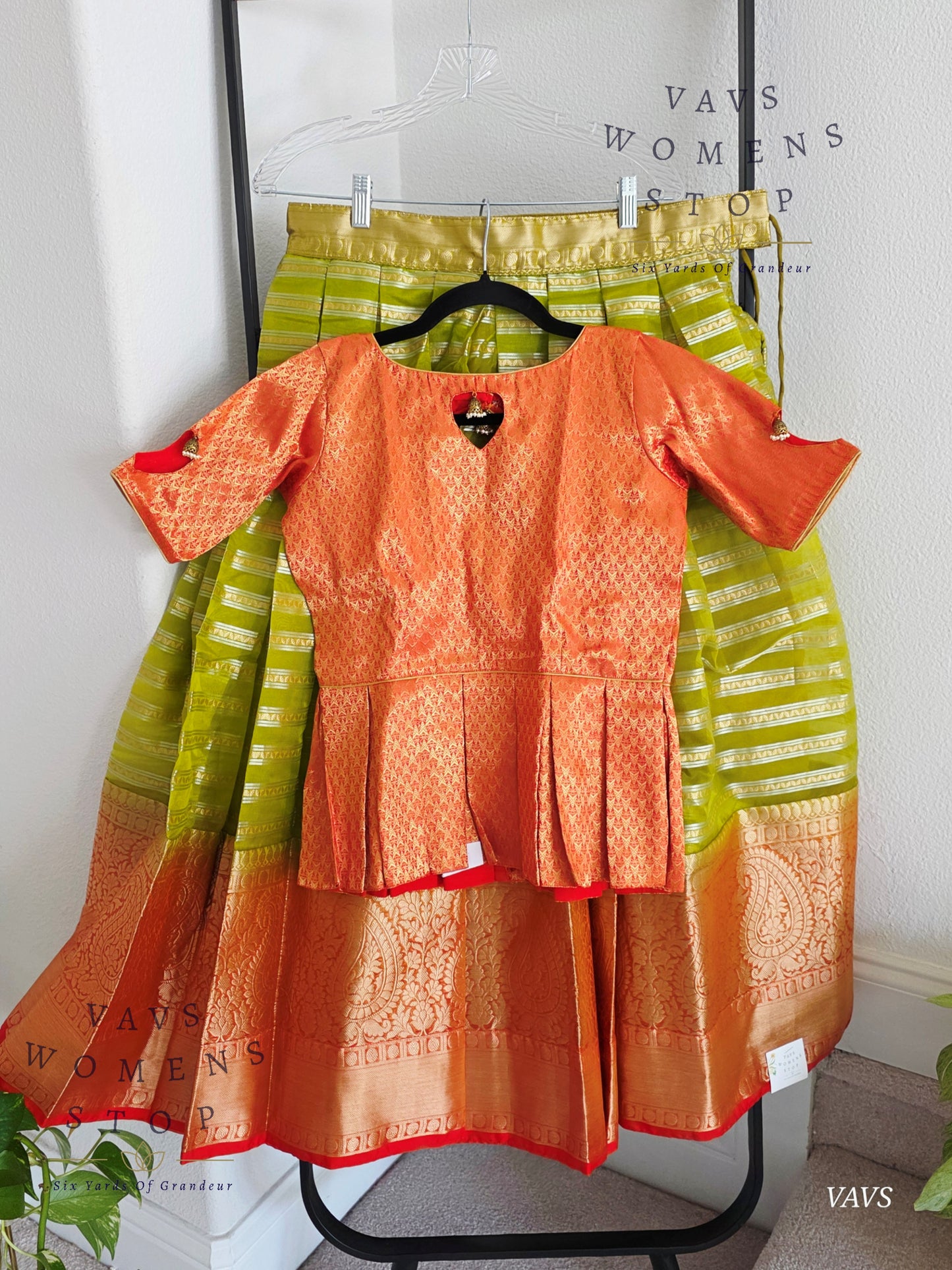 Organza Lehenga Blouse