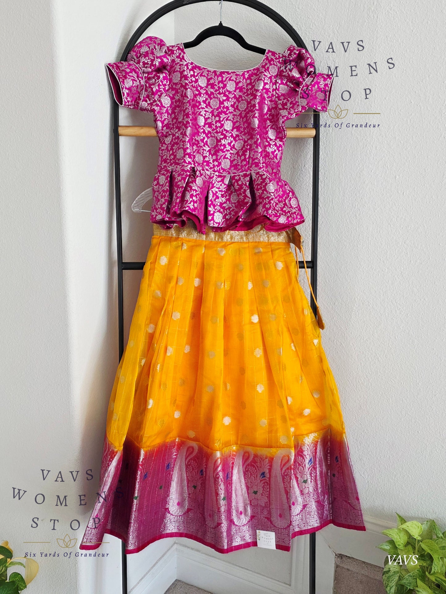 Organza Silk Lehenga Blouse