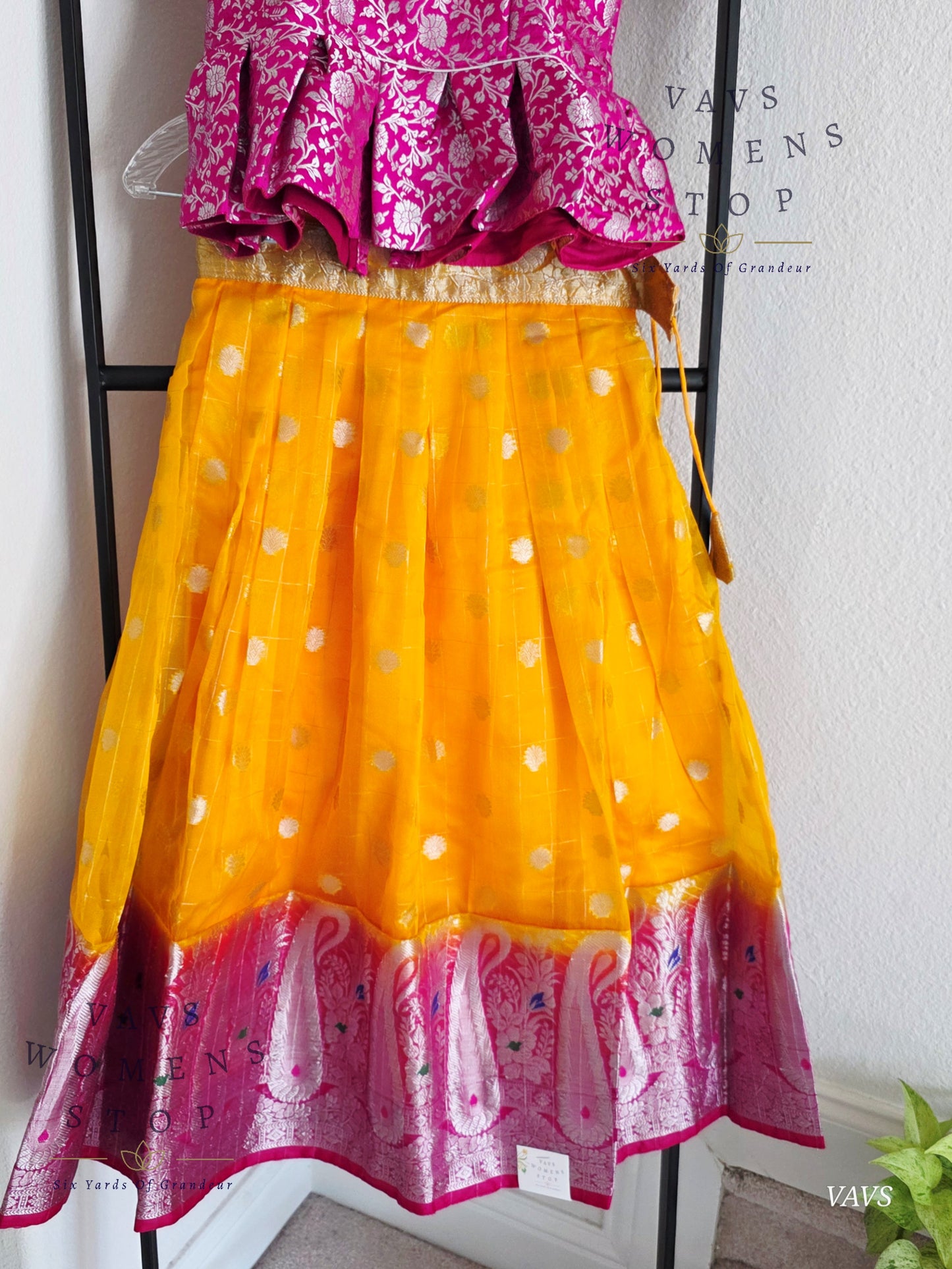 Organza Silk Lehenga Blouse