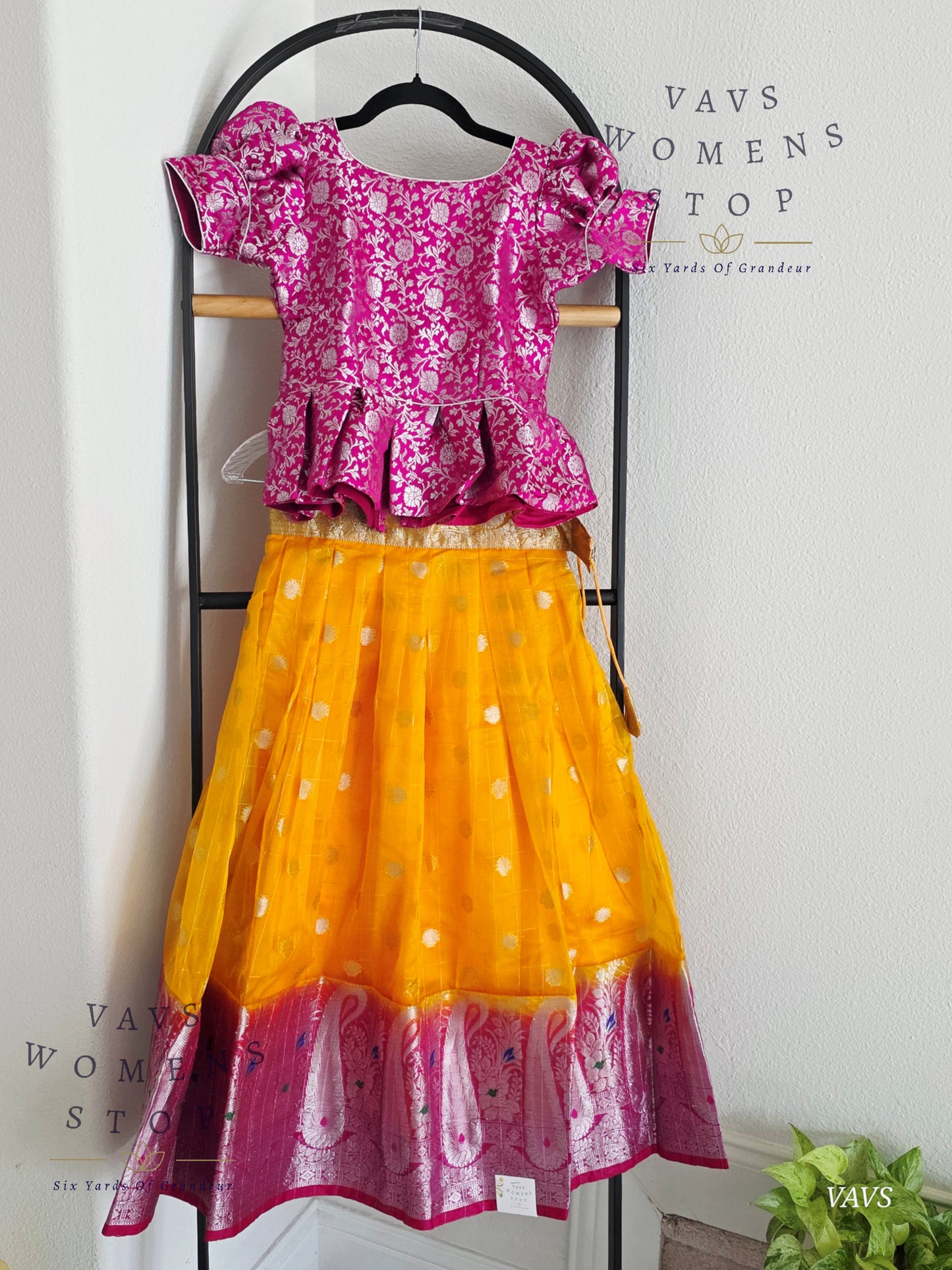 Organza Silk Lehenga Blouse