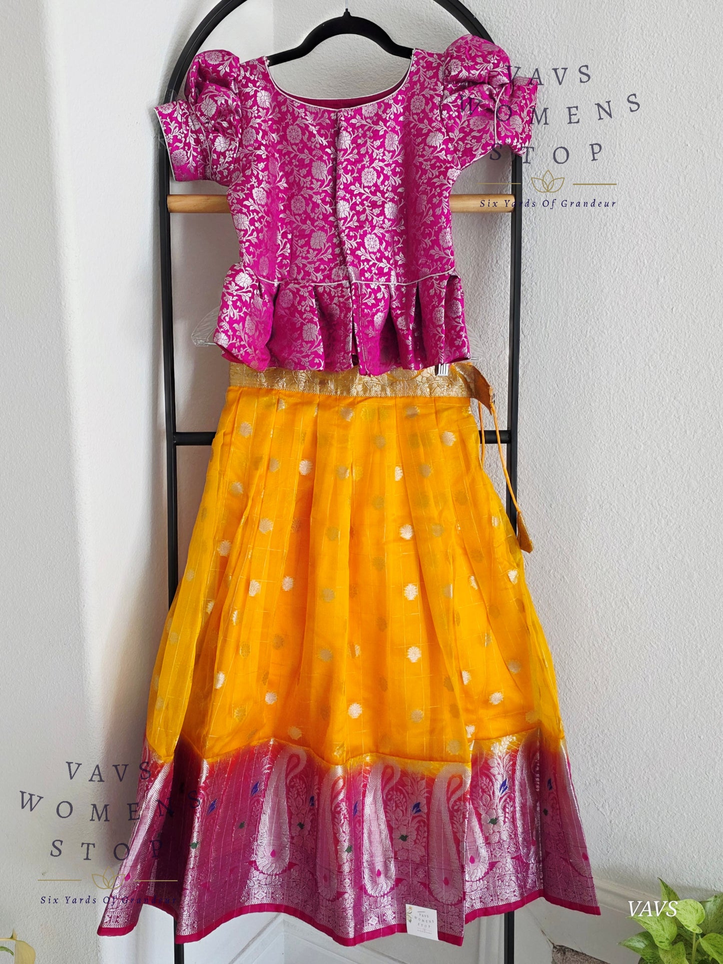 Organza Silk Lehenga Blouse