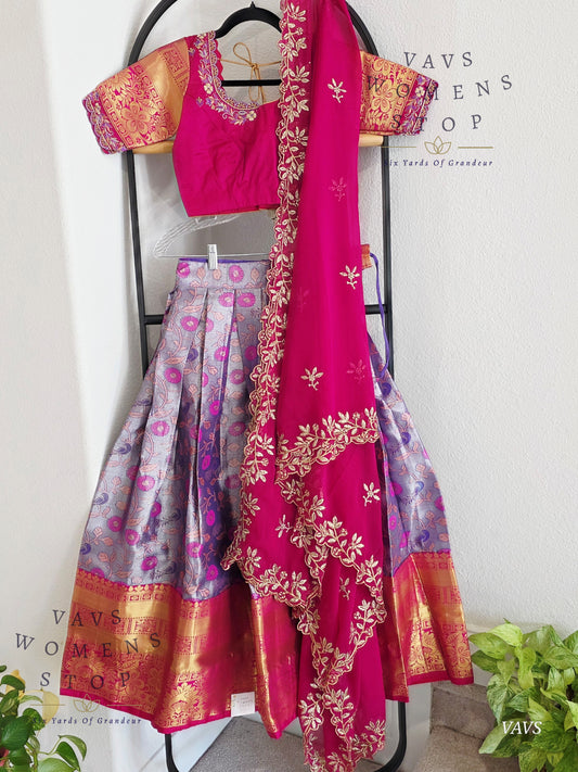 Traditional Half Saree Set