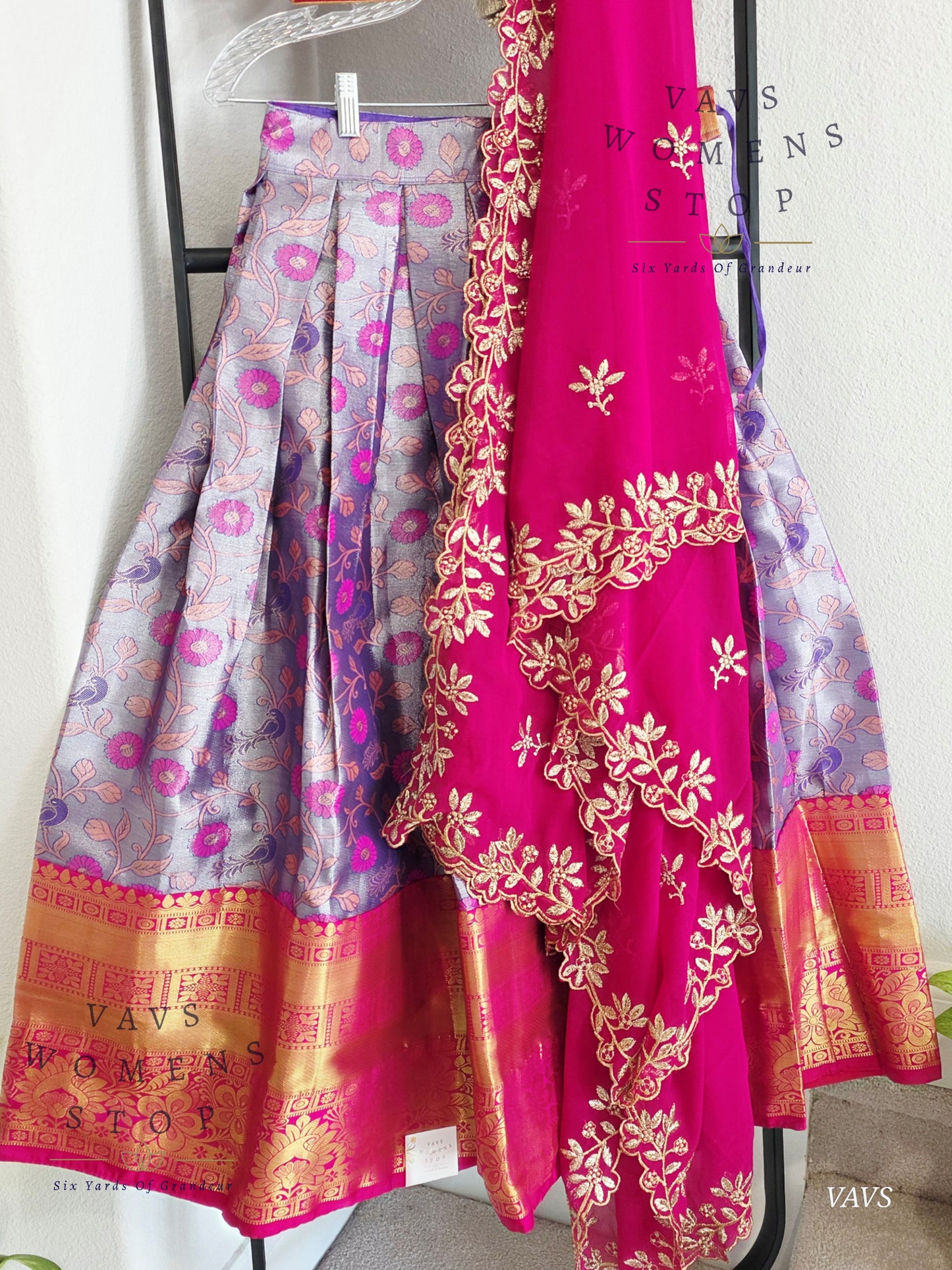 Traditional Half Saree Set