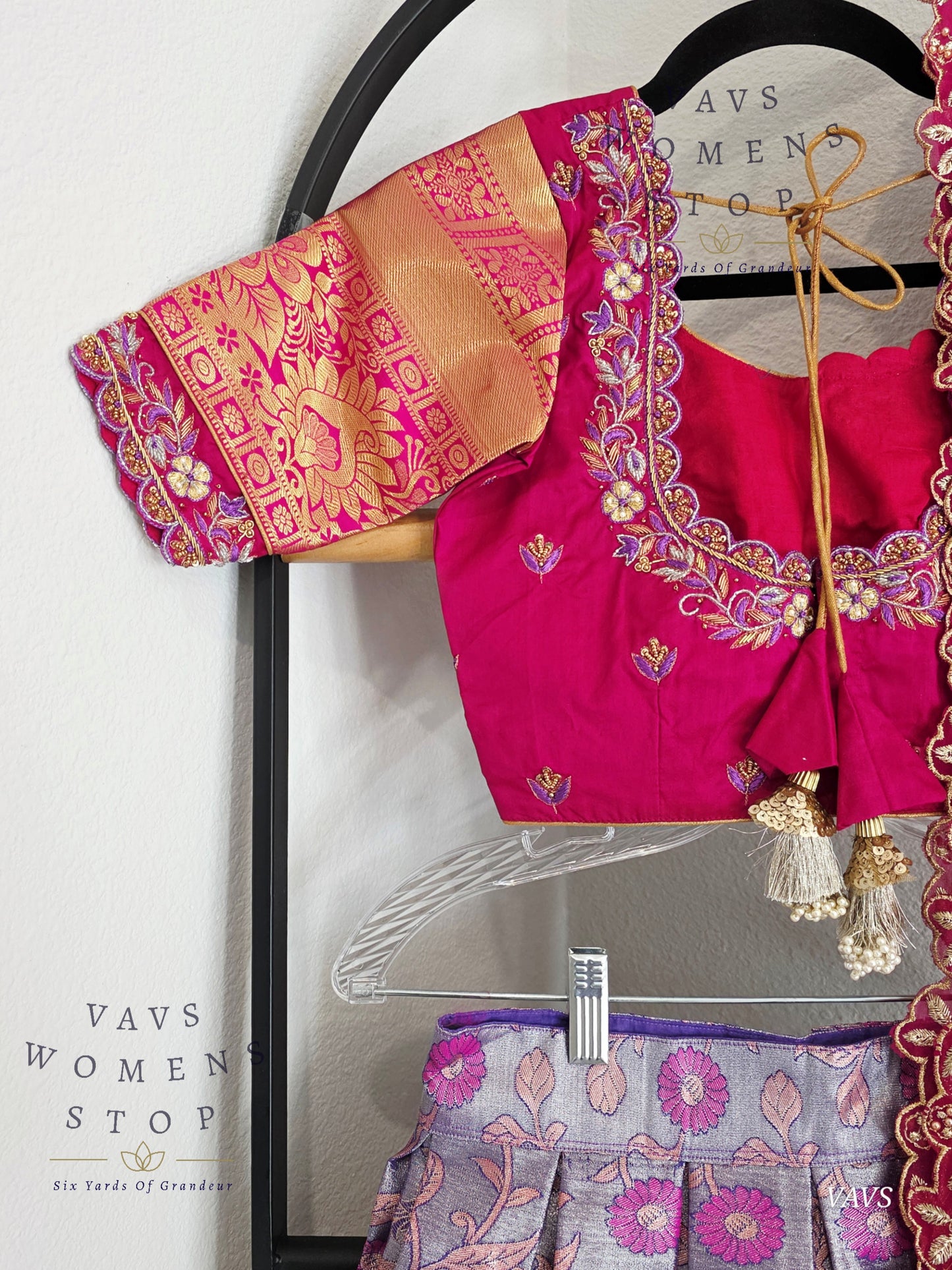 Traditional Half Saree Set
