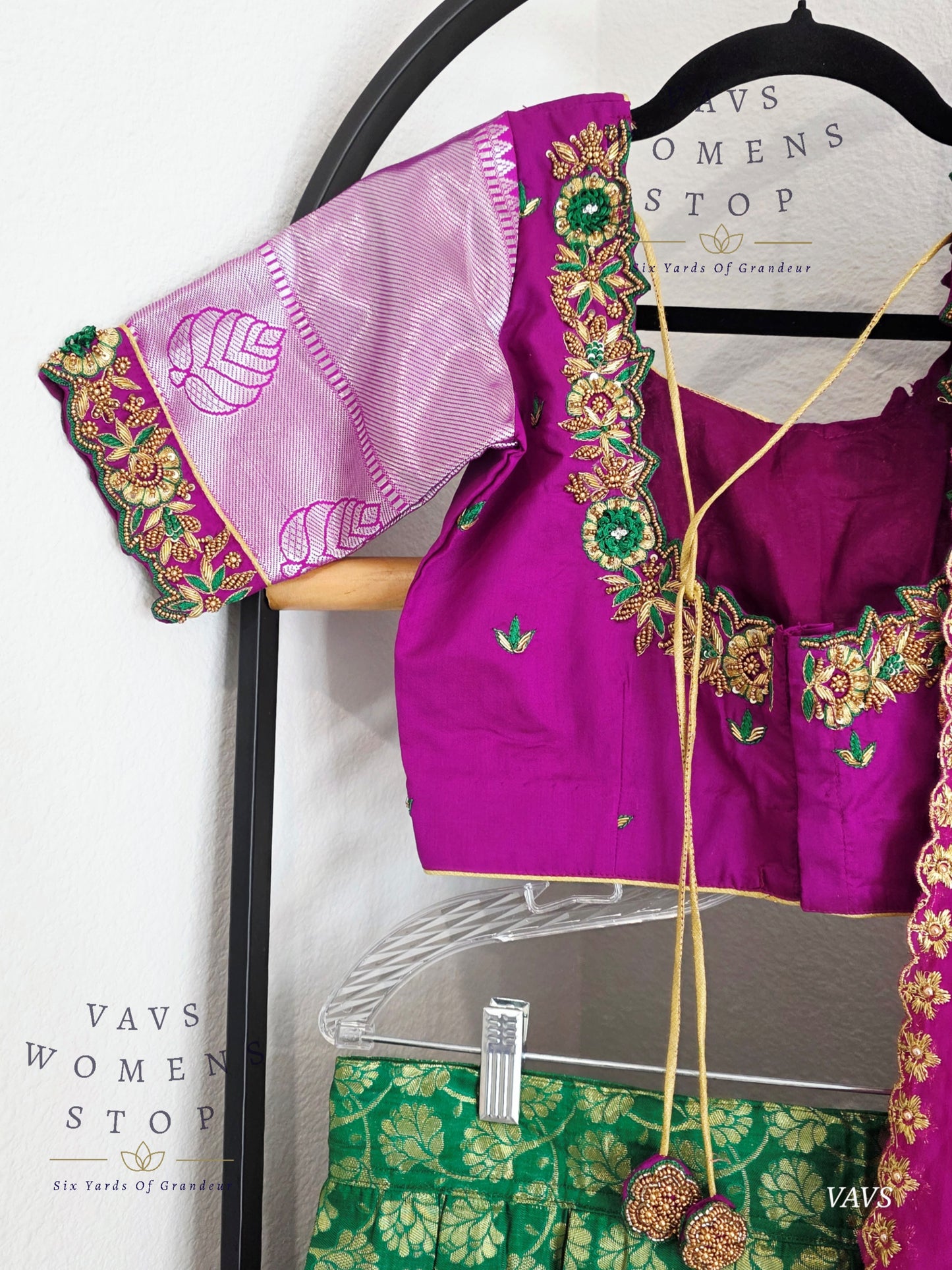Traditional Half Saree Set