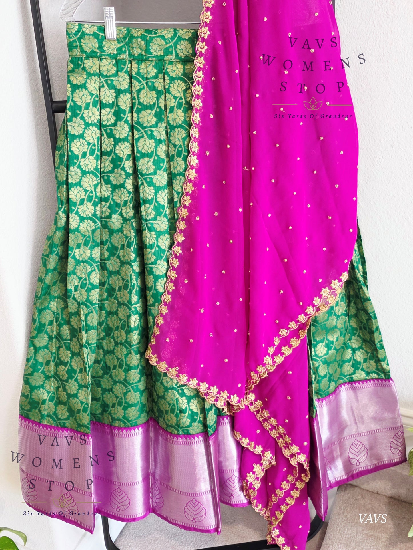 Traditional Half Saree Set