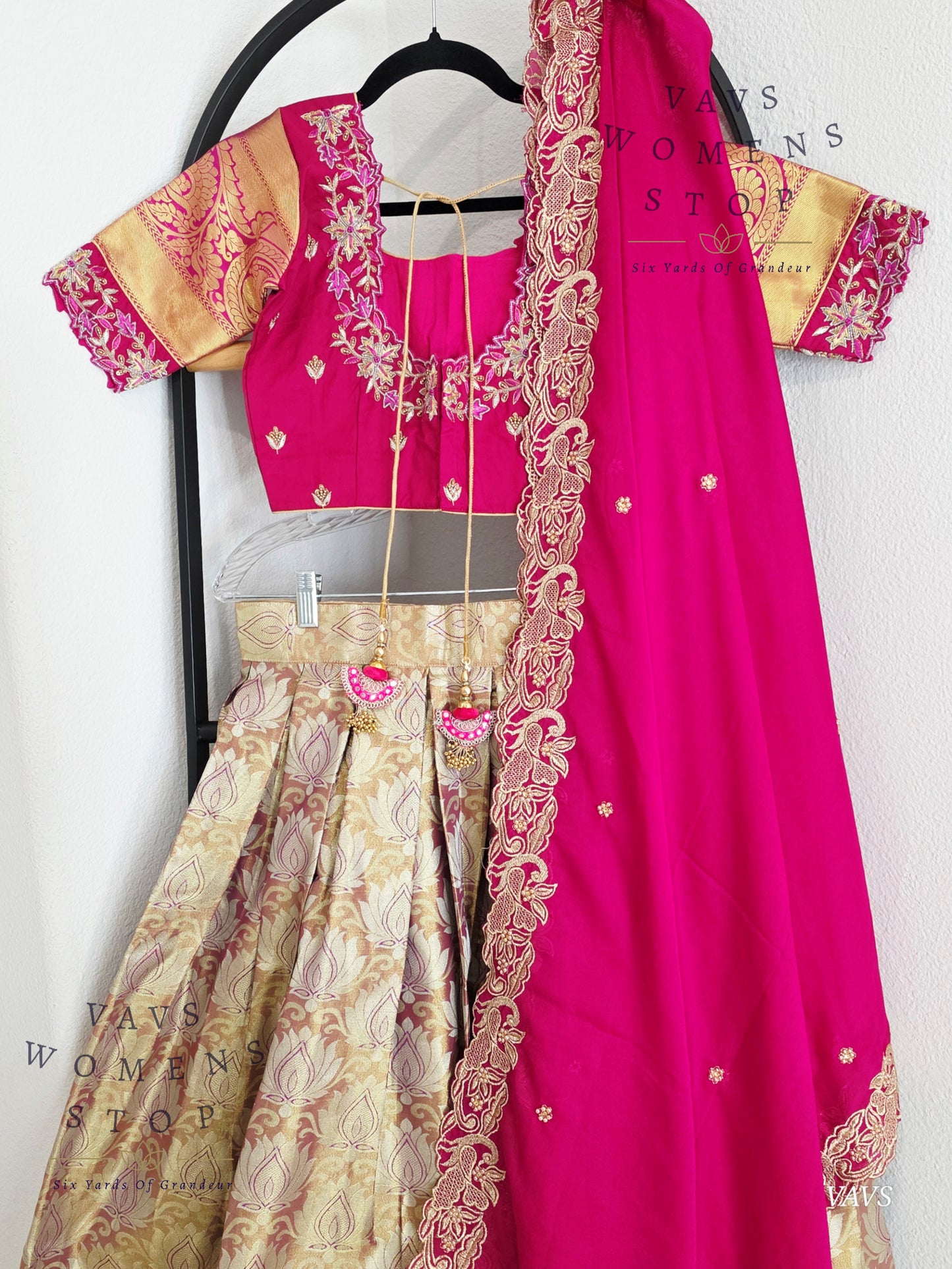 Traditional Half Saree Set