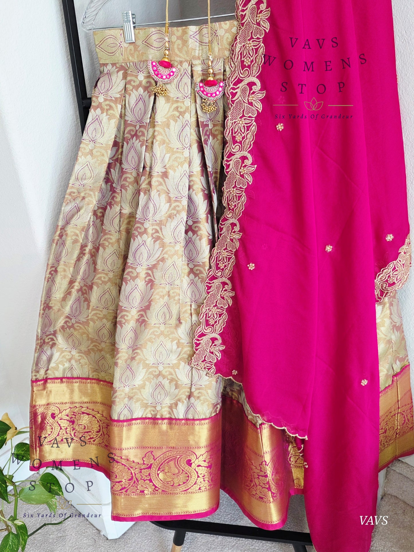 Traditional Half Saree Set
