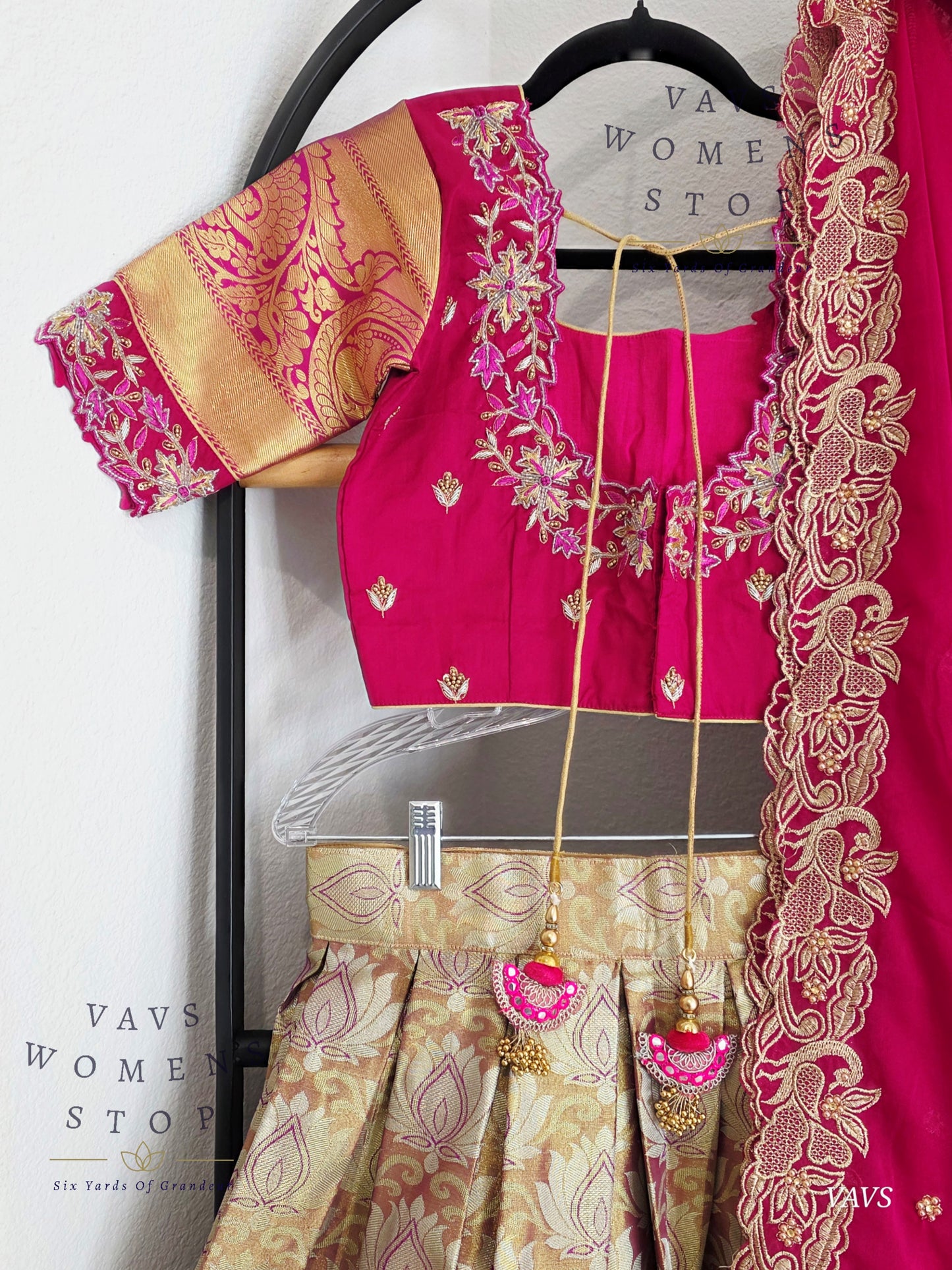 Traditional Half Saree Set