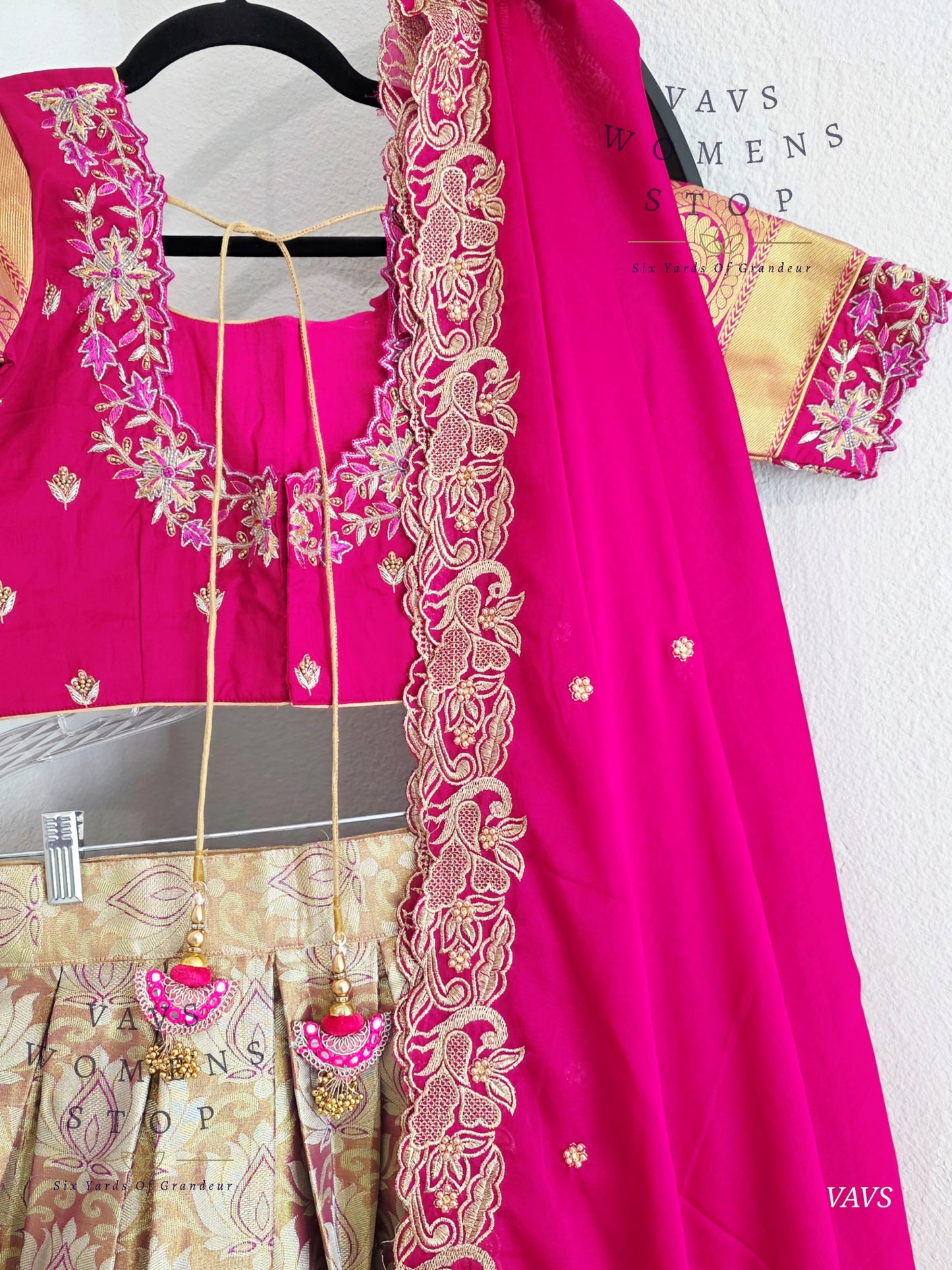 Traditional Half Saree Set