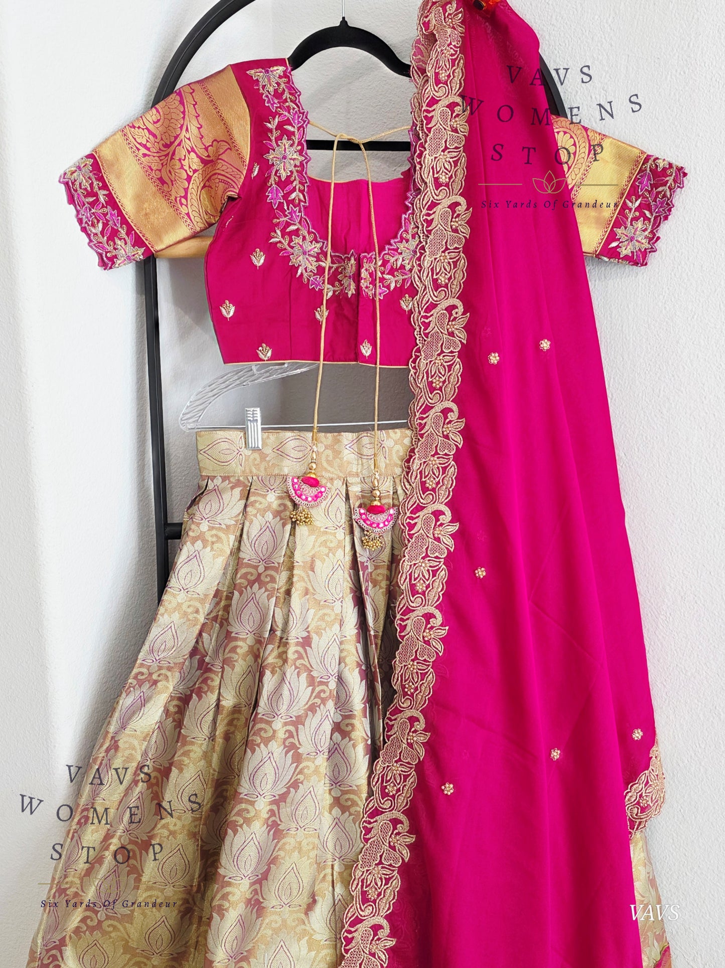 Traditional Half Saree Set