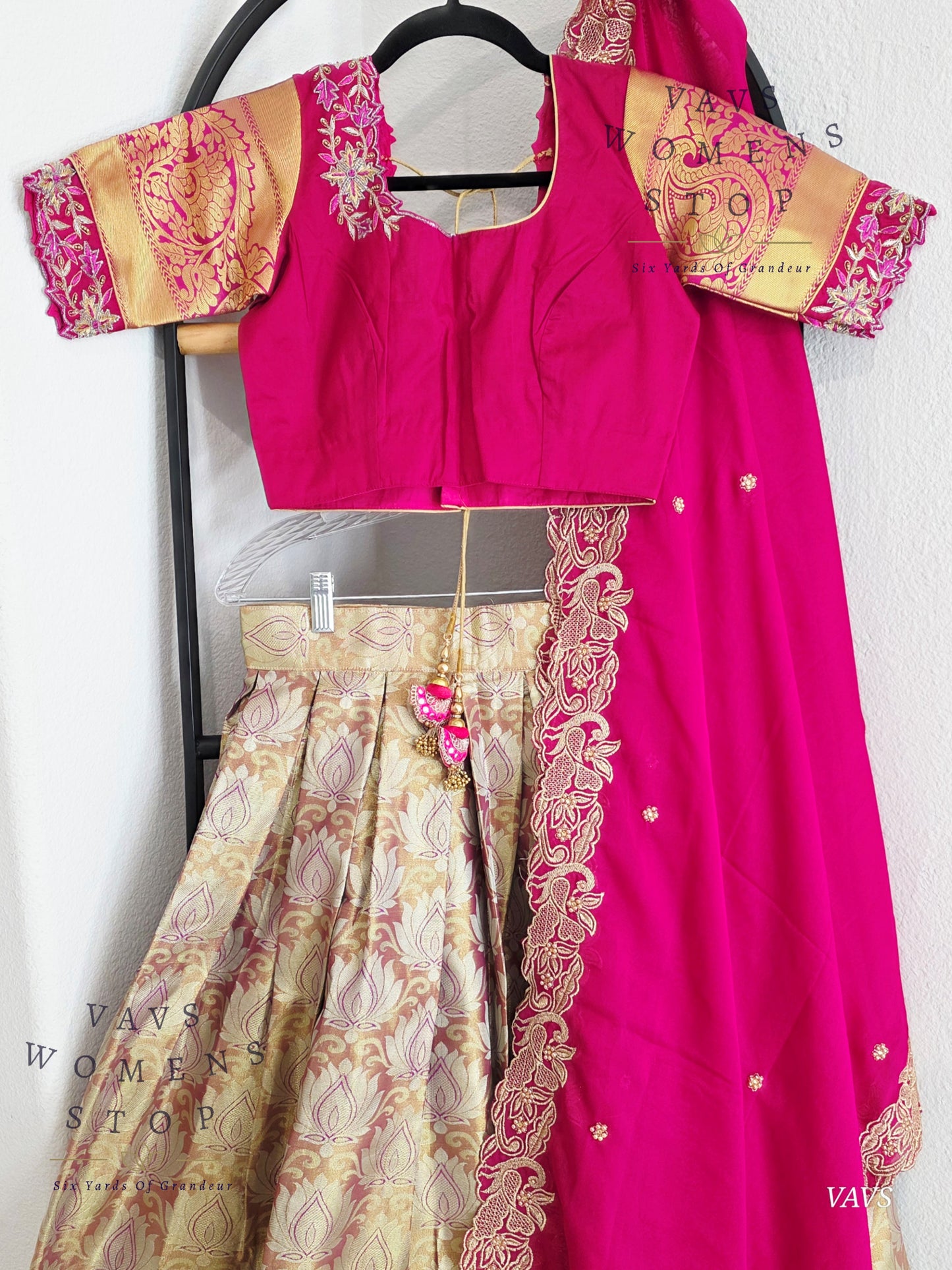 Traditional Half Saree Set
