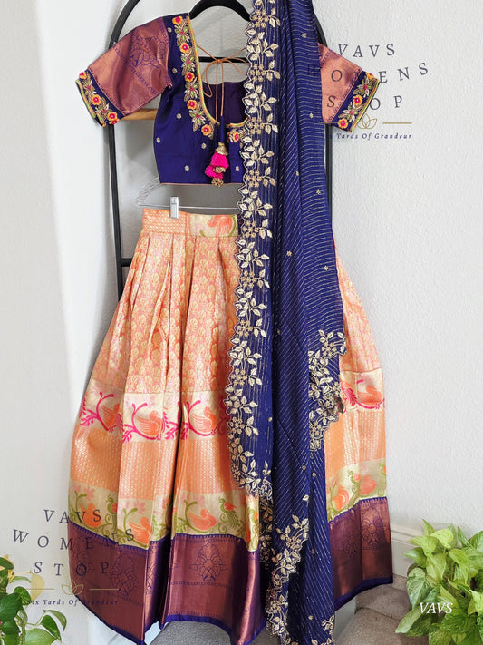 Traditional Half Saree Set
