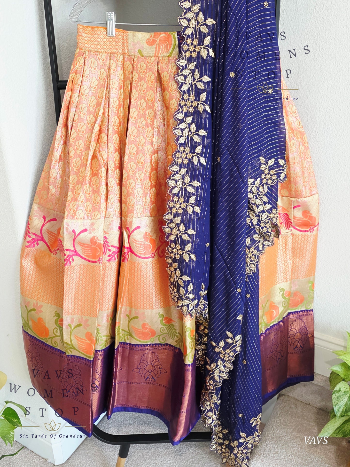 Traditional Half Saree Set