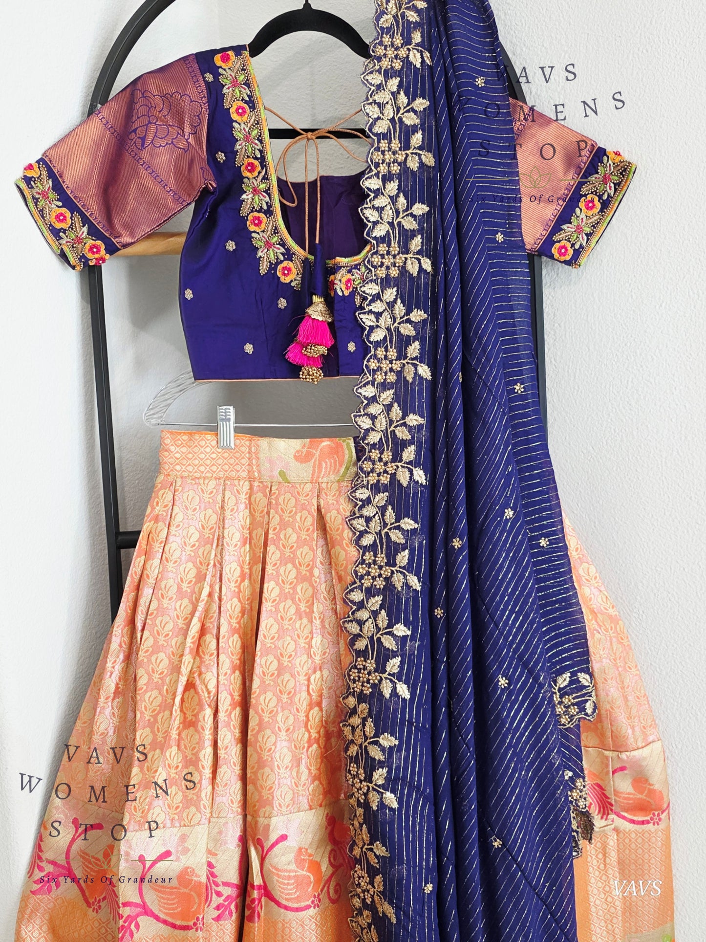 Traditional Half Saree Set