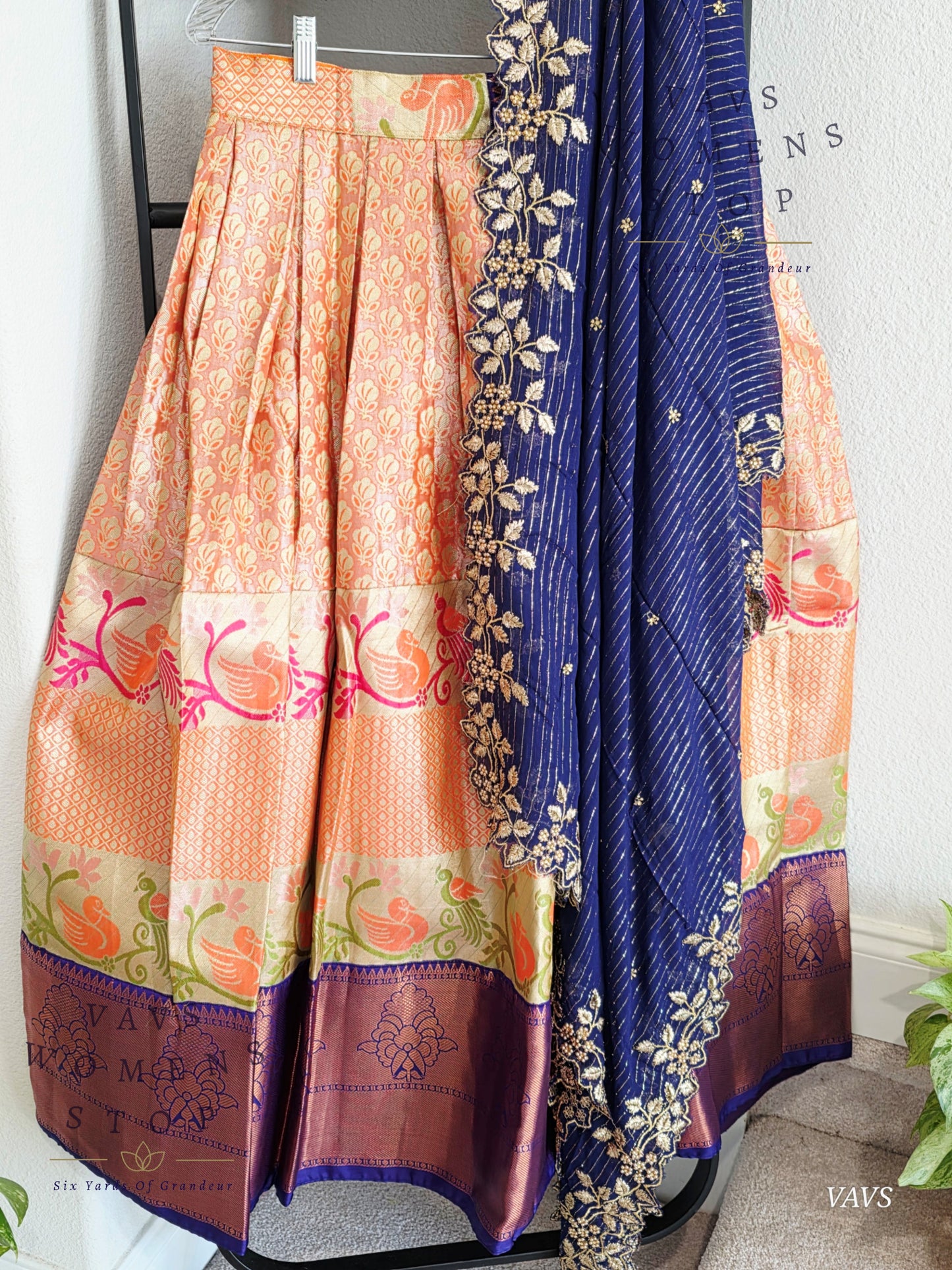 Traditional Half Saree Set