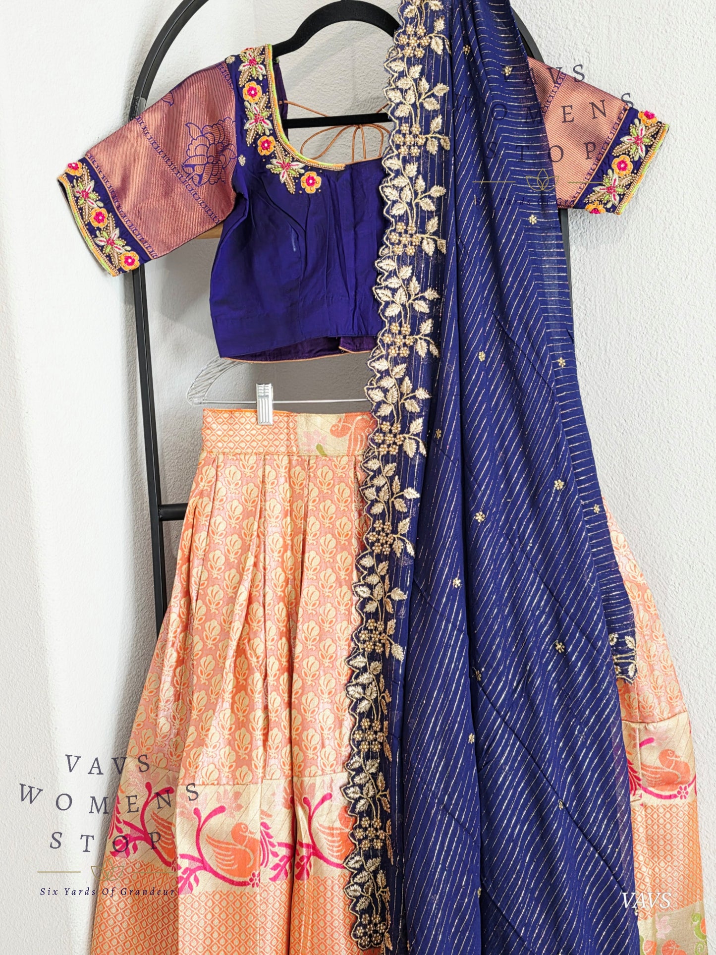 Traditional Half Saree Set