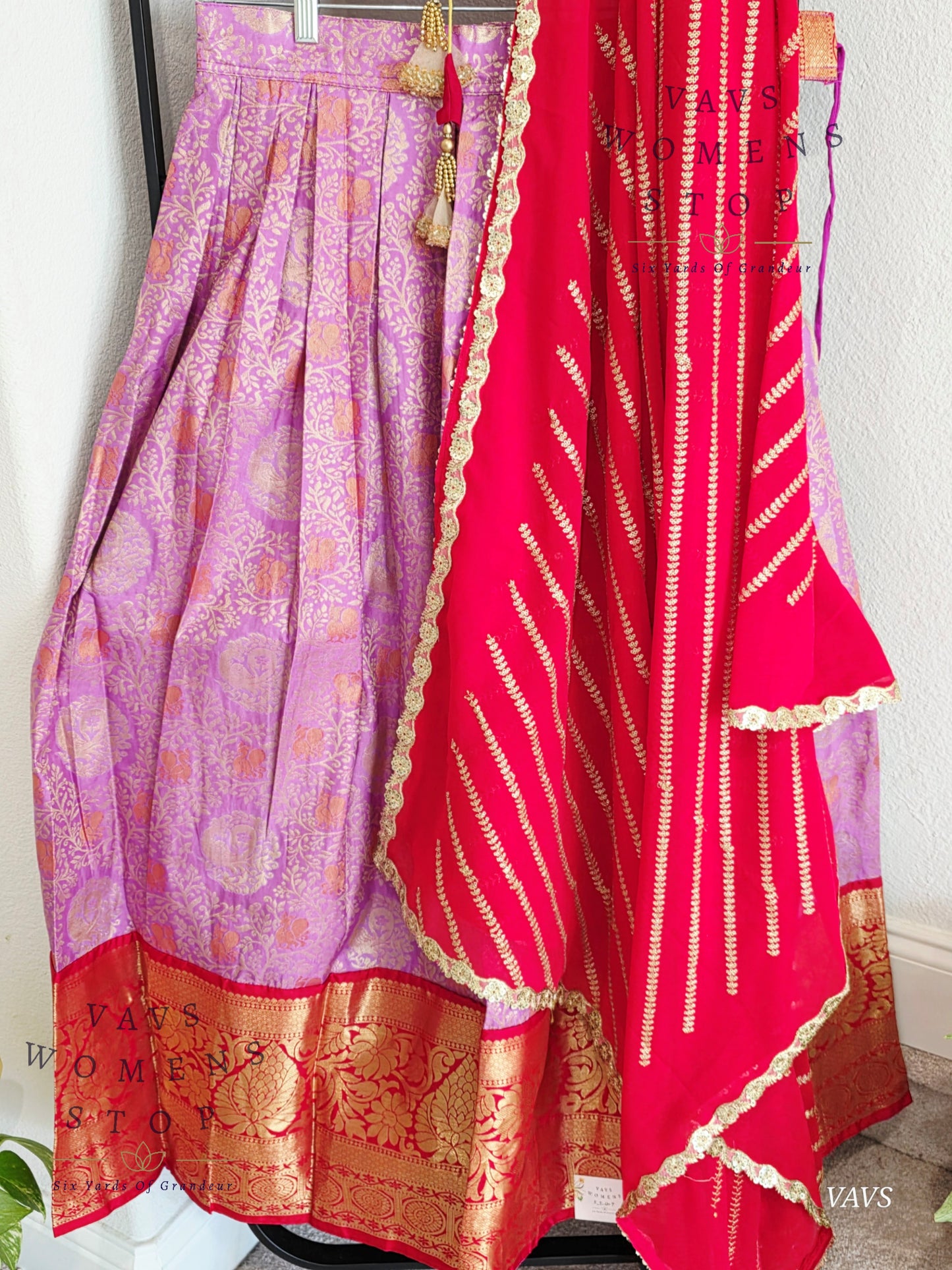 Traditional Half Saree Set