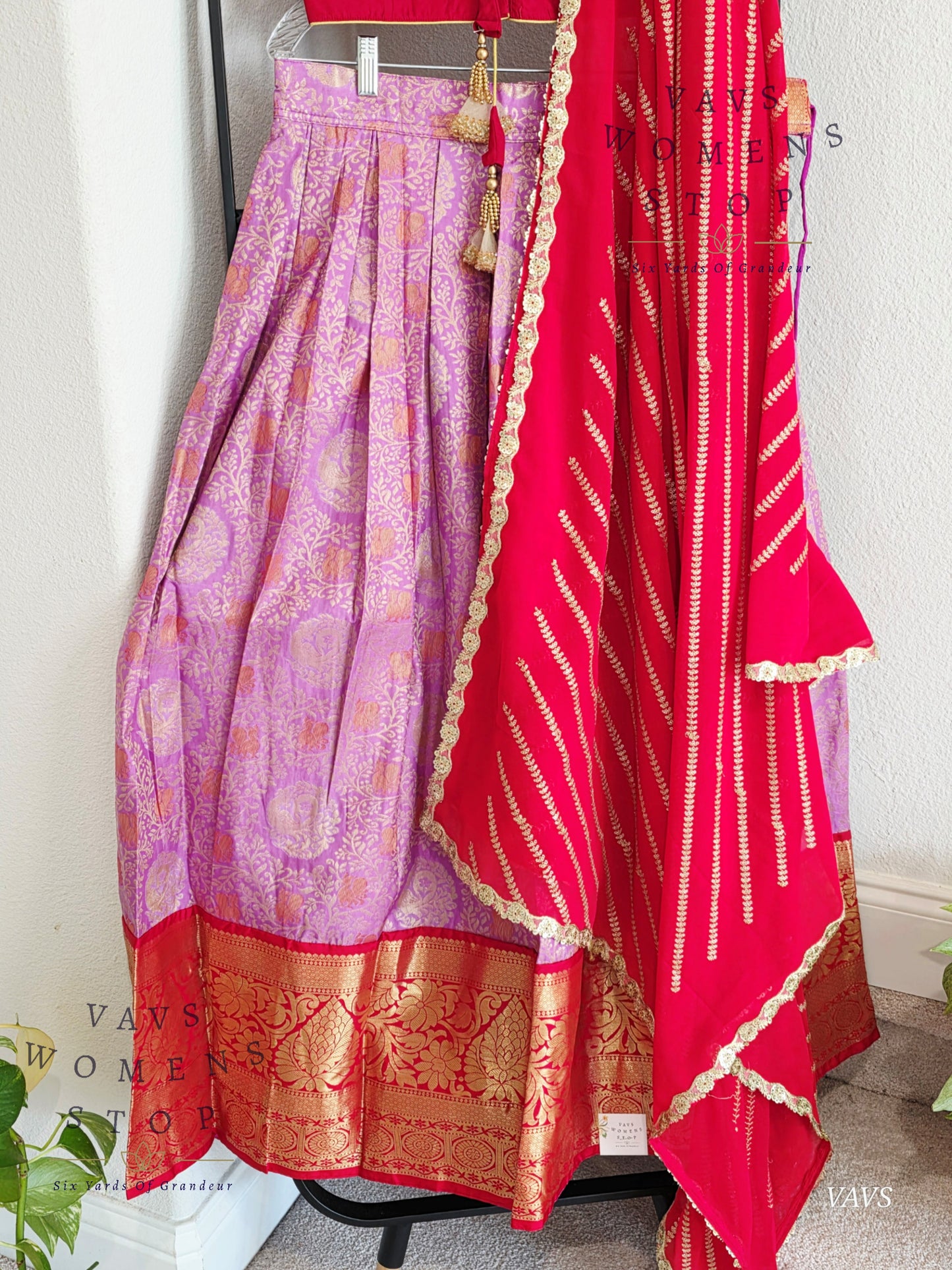 Traditional Half Saree Set