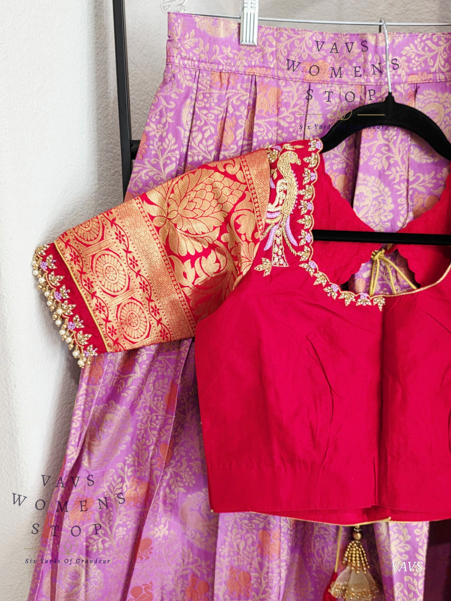 Traditional Half Saree Set