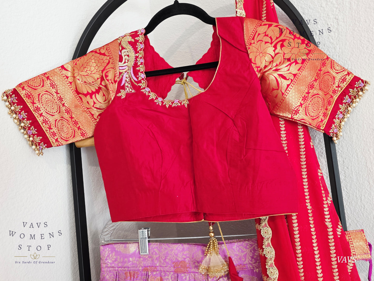 Traditional Half Saree Set
