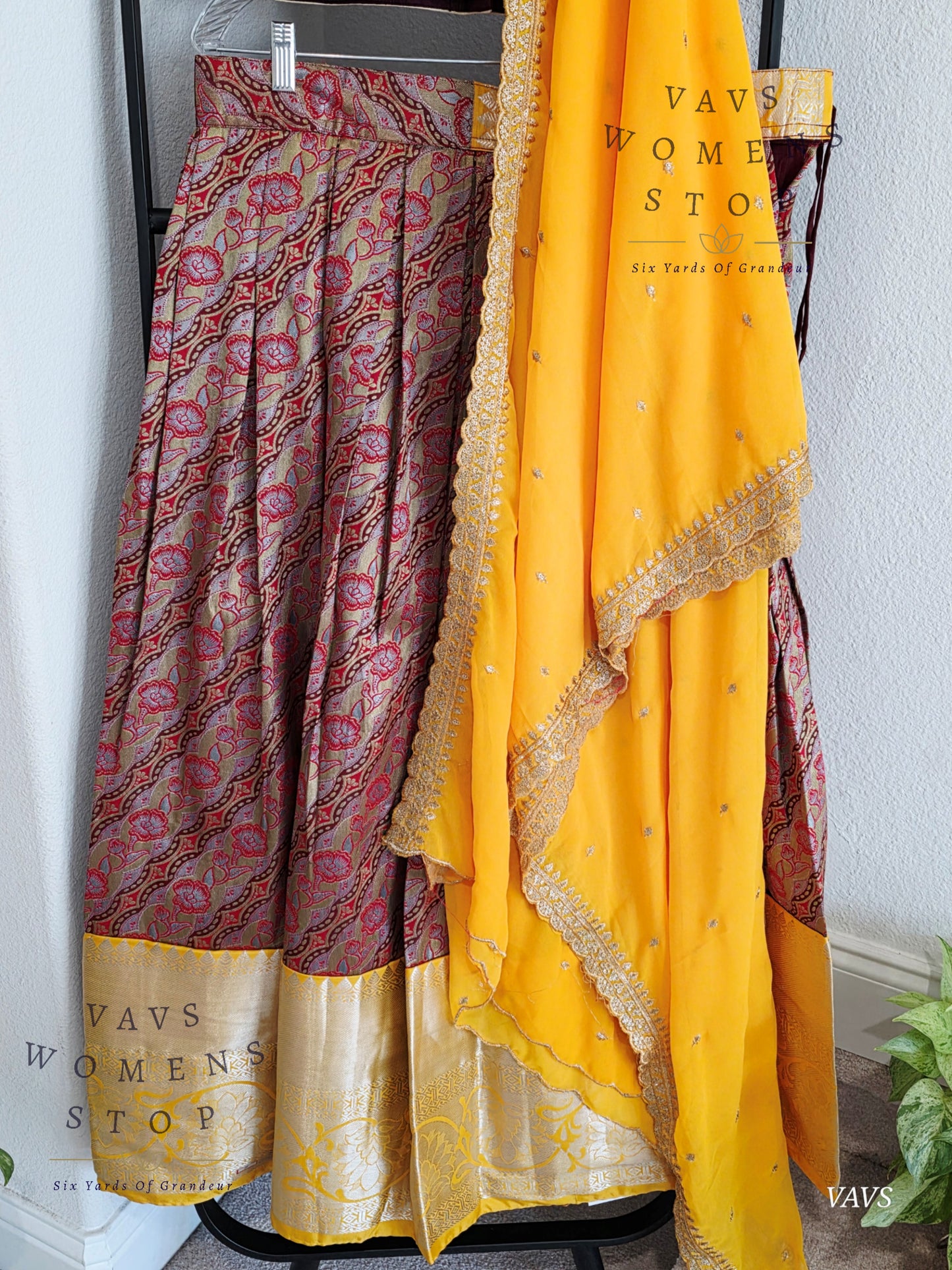 Traditional Half Saree Set
