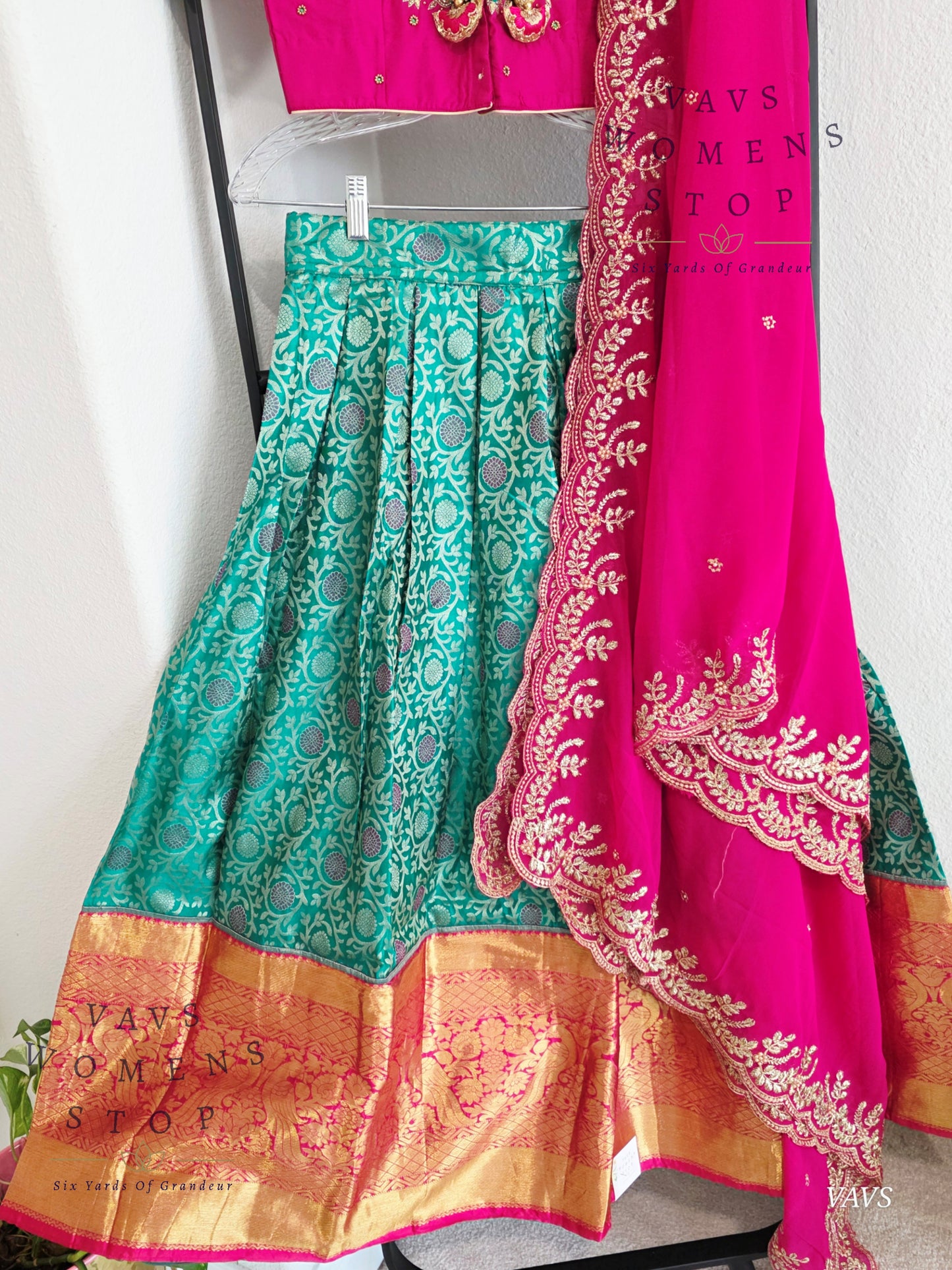 Traditional Half Saree Set