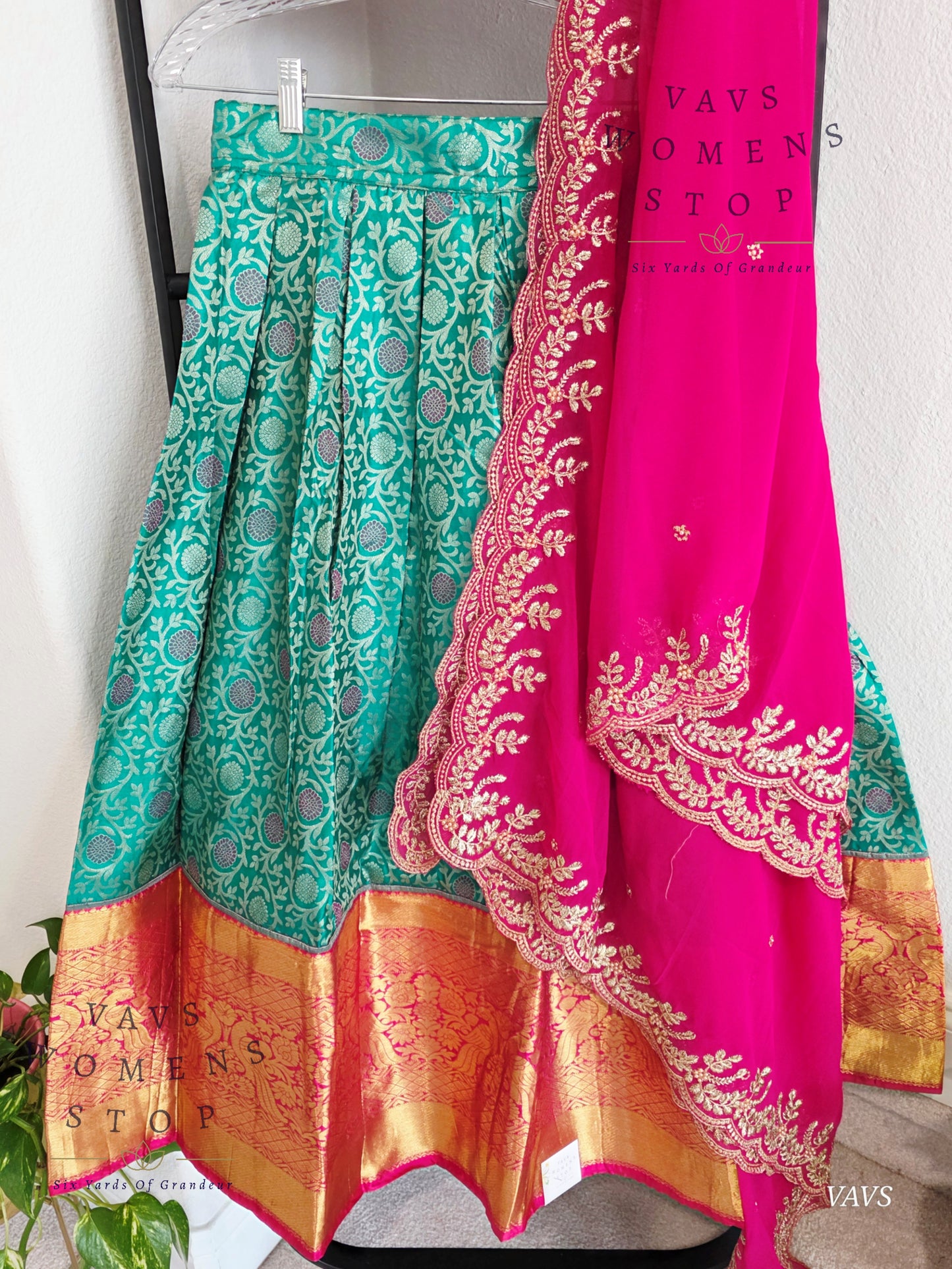 Traditional Half Saree Set