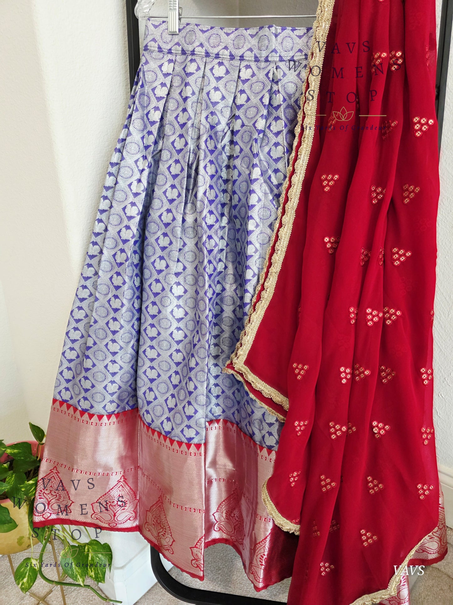 Traditional Half Saree Set