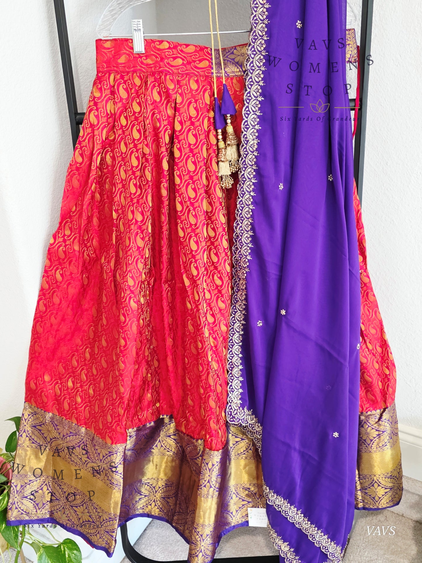 Traditional Half Saree Set