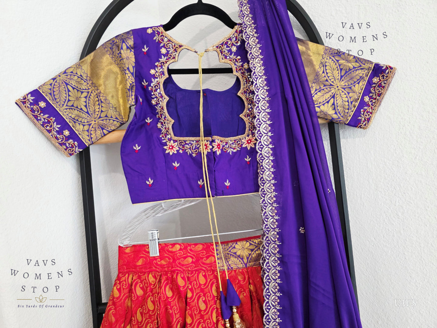 Traditional Half Saree Set