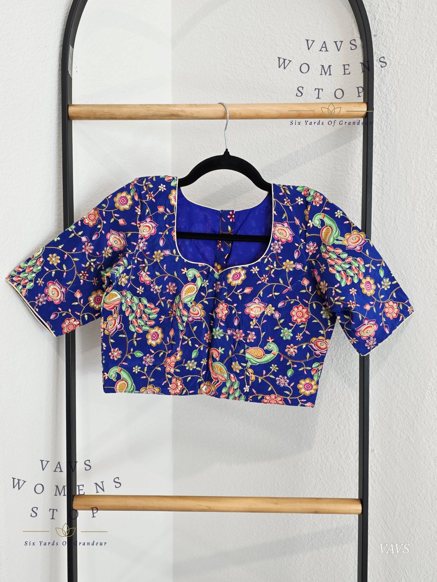 Kalamkari Silk Blouse