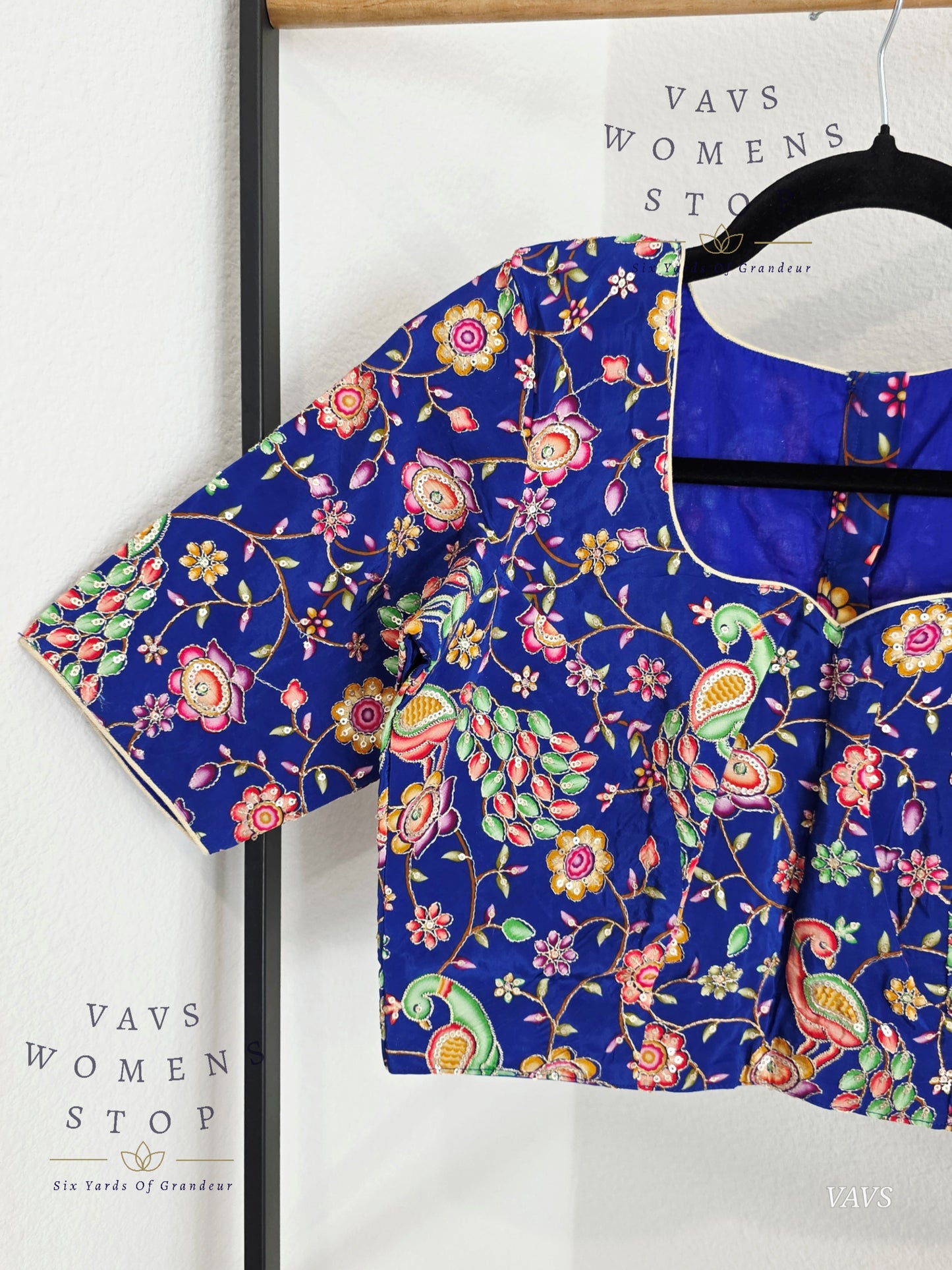 Kalamkari Silk Blouse