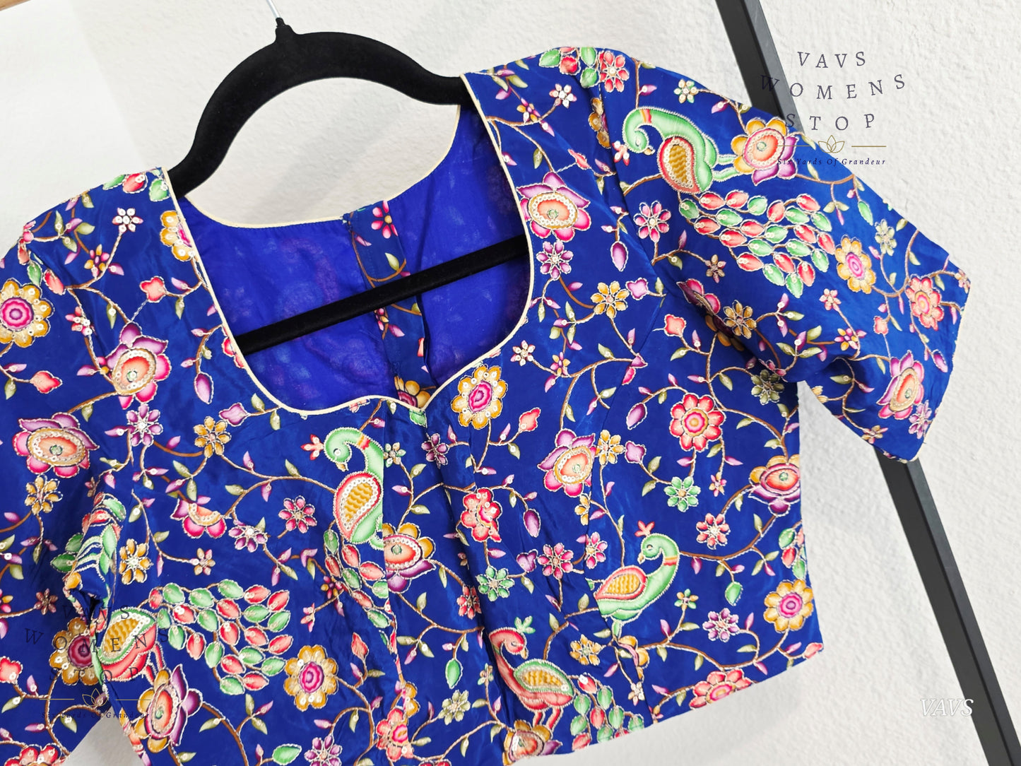 Kalamkari Silk Blouse