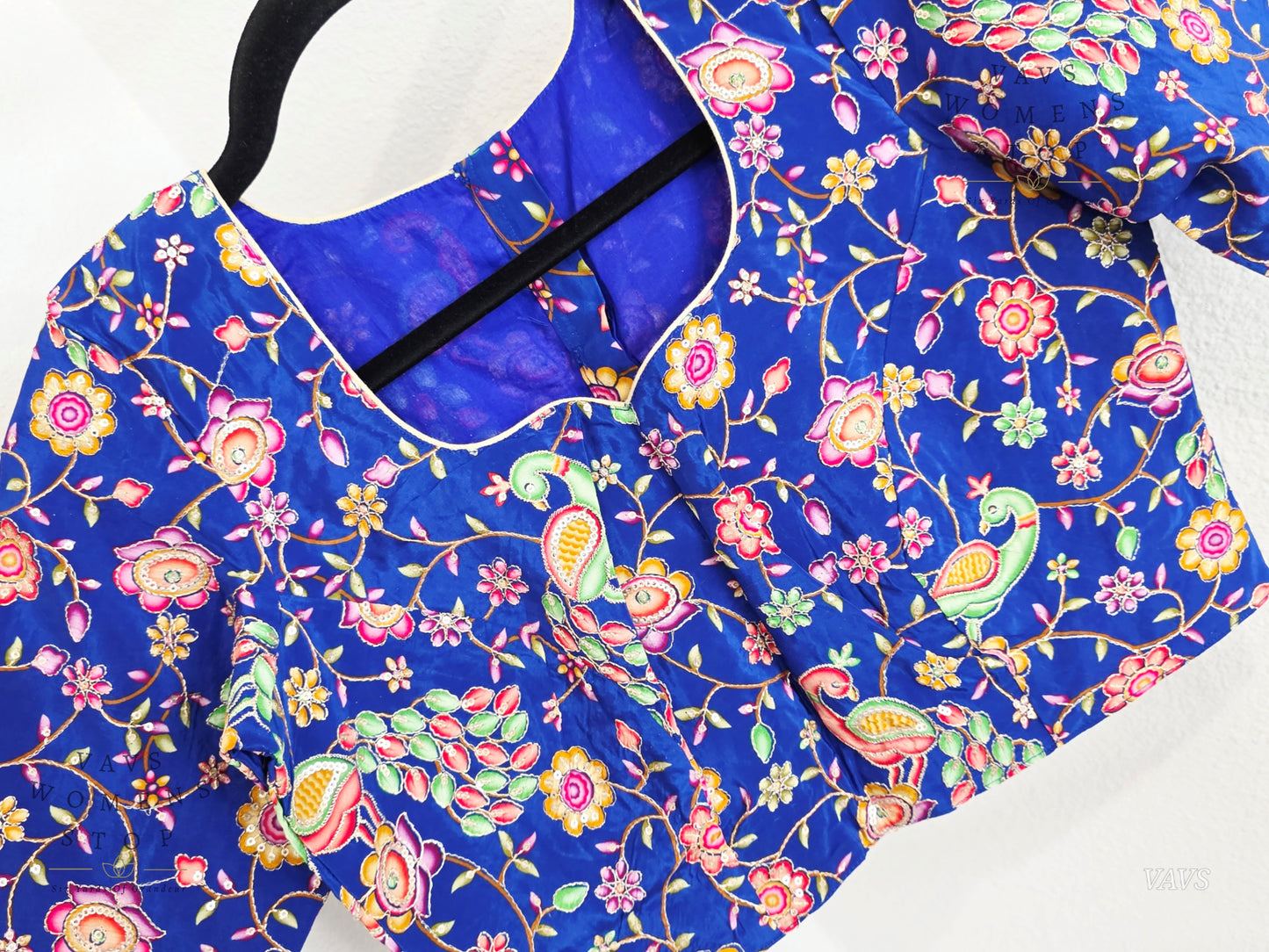 Kalamkari Silk Blouse