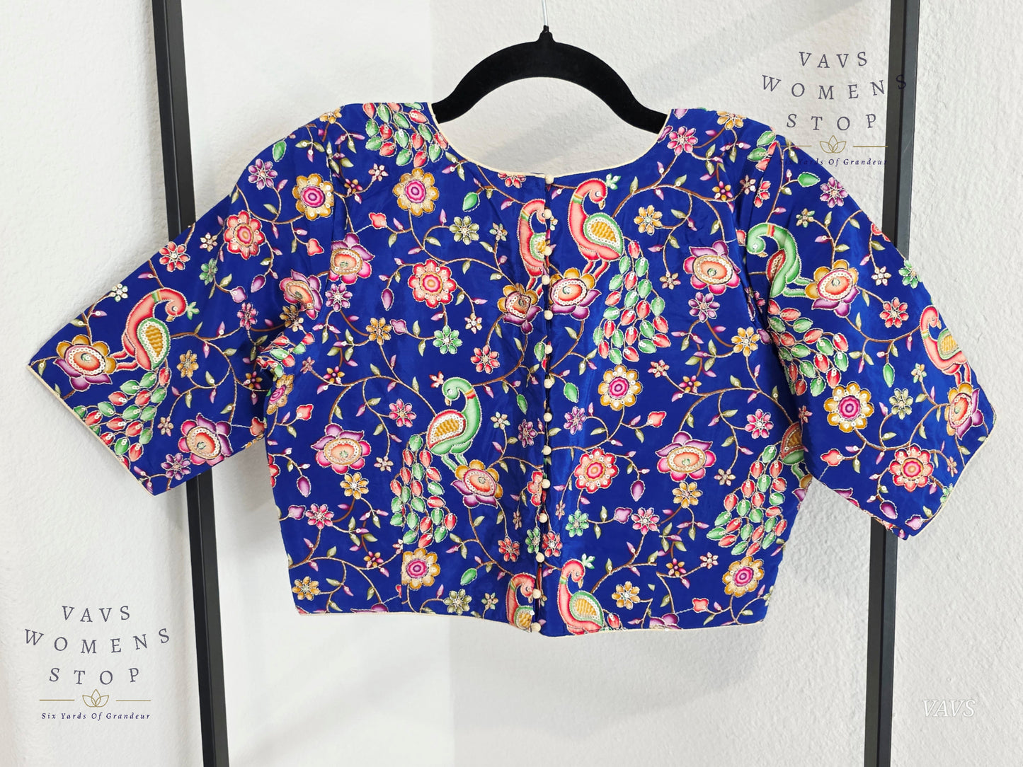 Kalamkari Silk Blouse