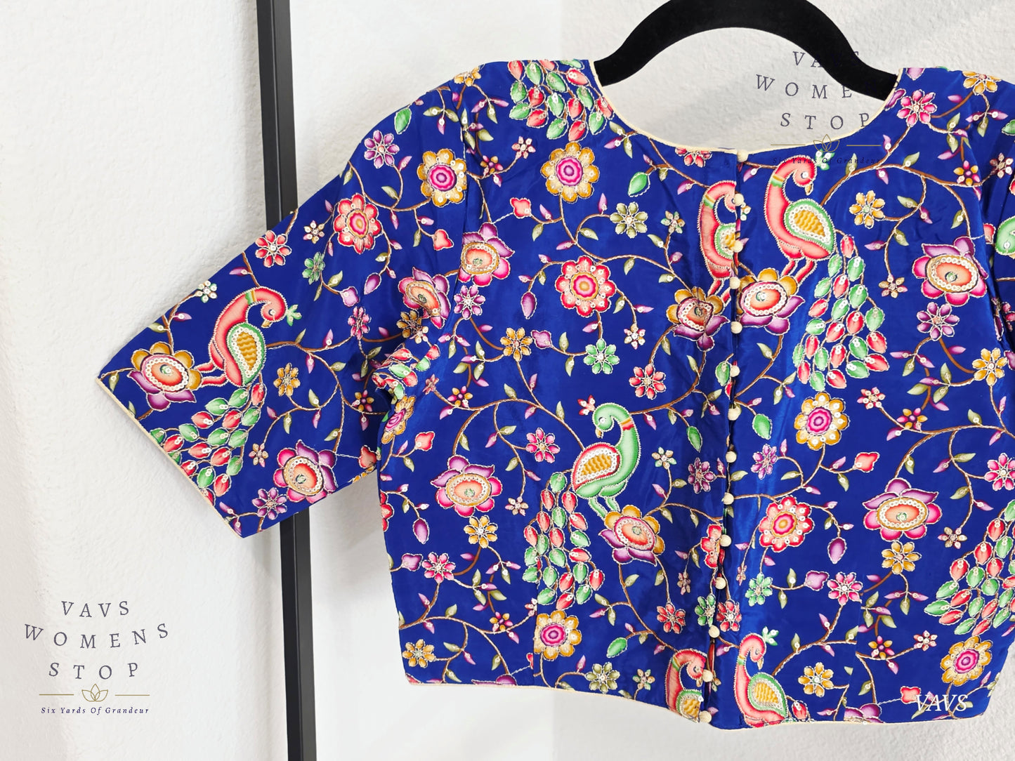 Kalamkari Silk Blouse