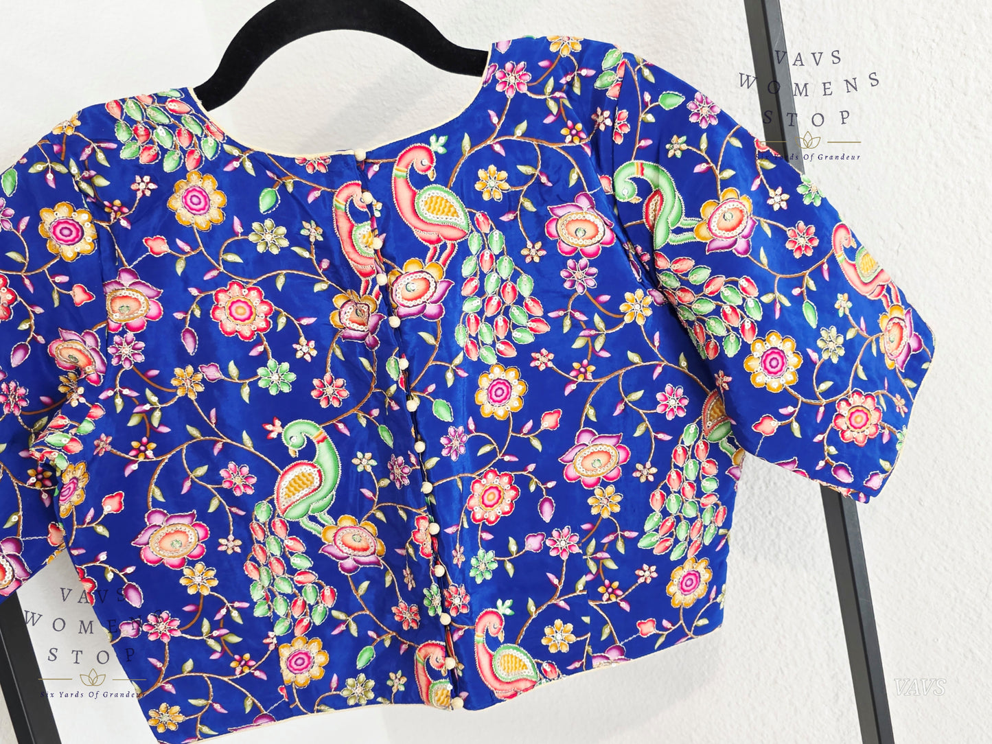 Kalamkari Silk Blouse