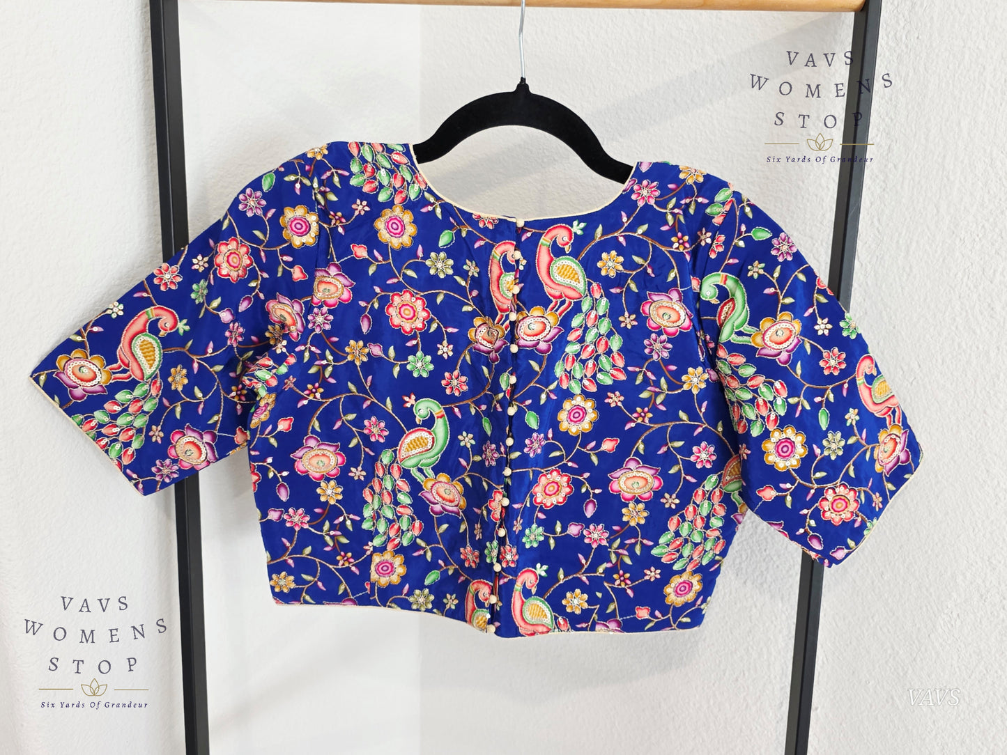 Kalamkari Silk Blouse