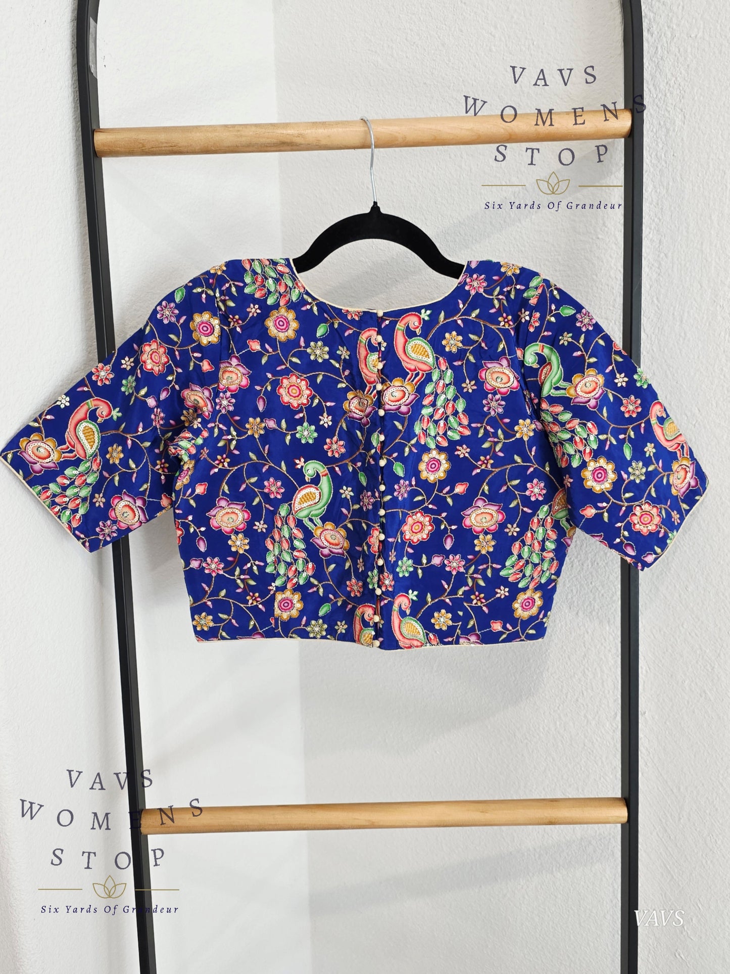 Kalamkari Silk Blouse