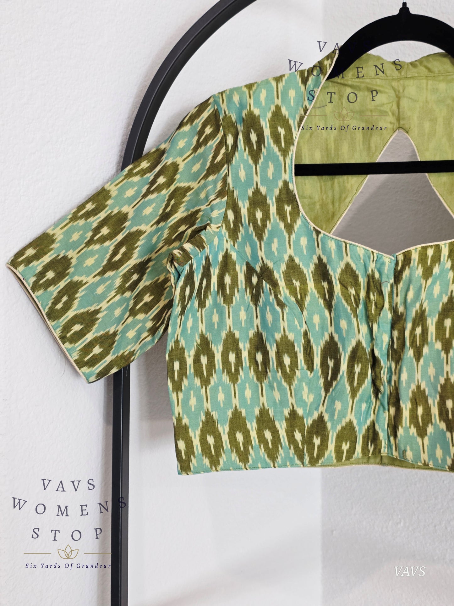 Ikkat Sico Cotton Blouse