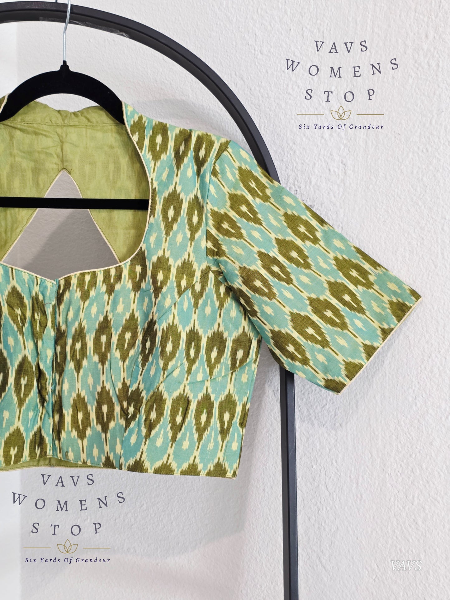Ikkat Sico Cotton Blouse
