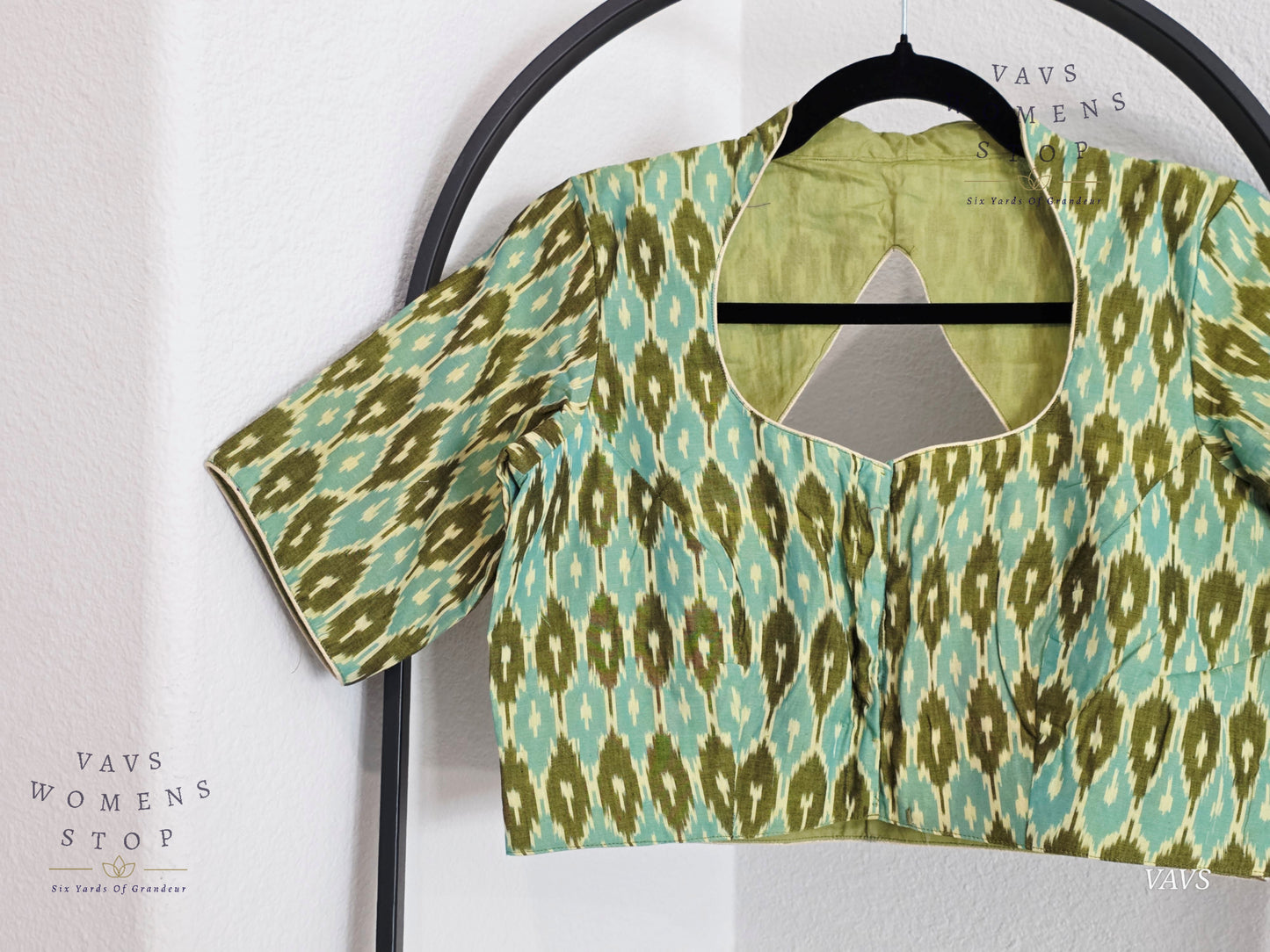 Ikkat Sico Cotton Blouse
