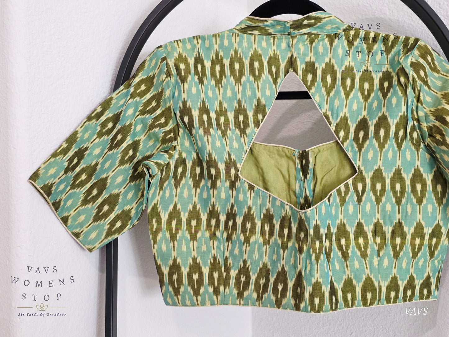 Ikkat Sico Cotton Blouse