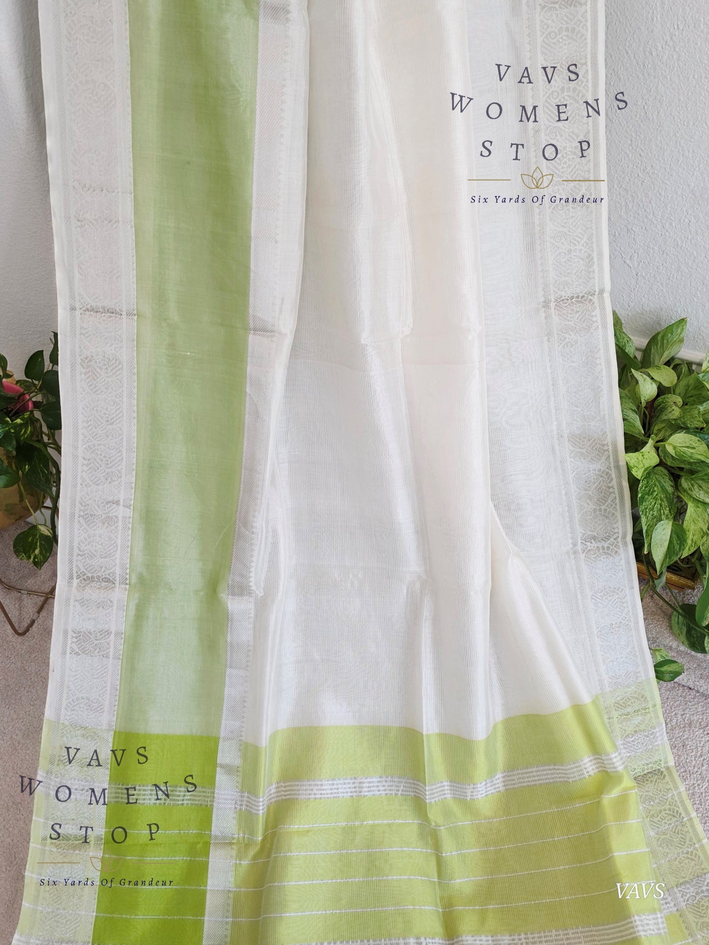 Trending Hit Nara Brahmani Inspired Mangalagiri Pattu Saree with Matching Blouse – Ready to Ship from USA