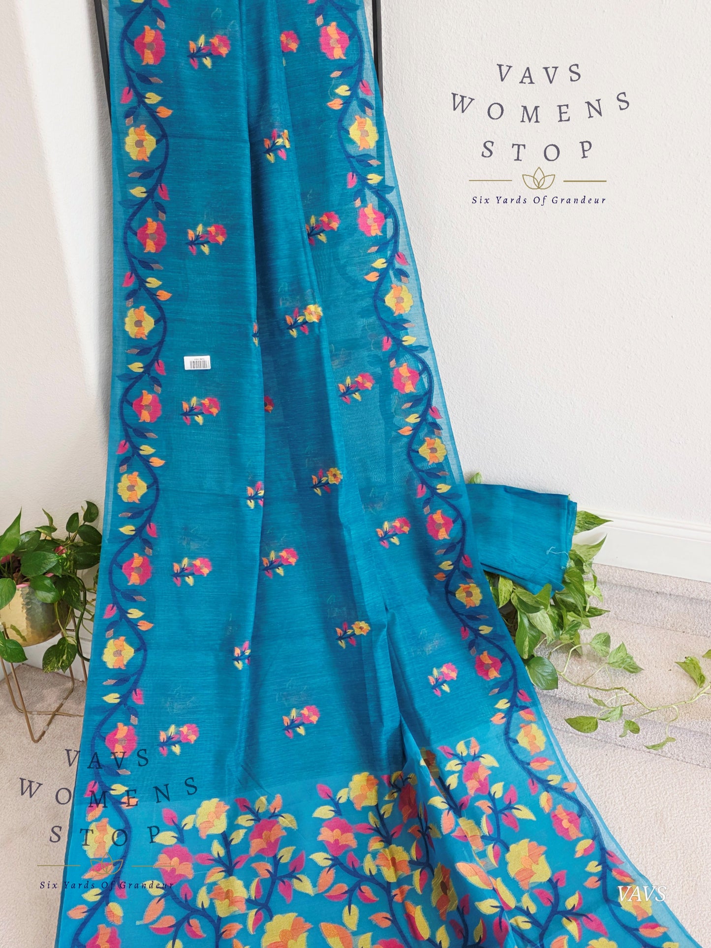 Semi Matka Silk Jamdani Saree